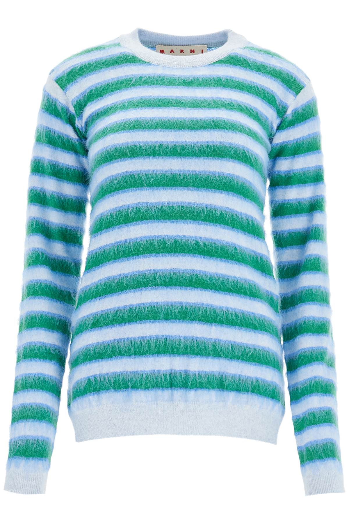 Marni striped crewneck pullover image 0