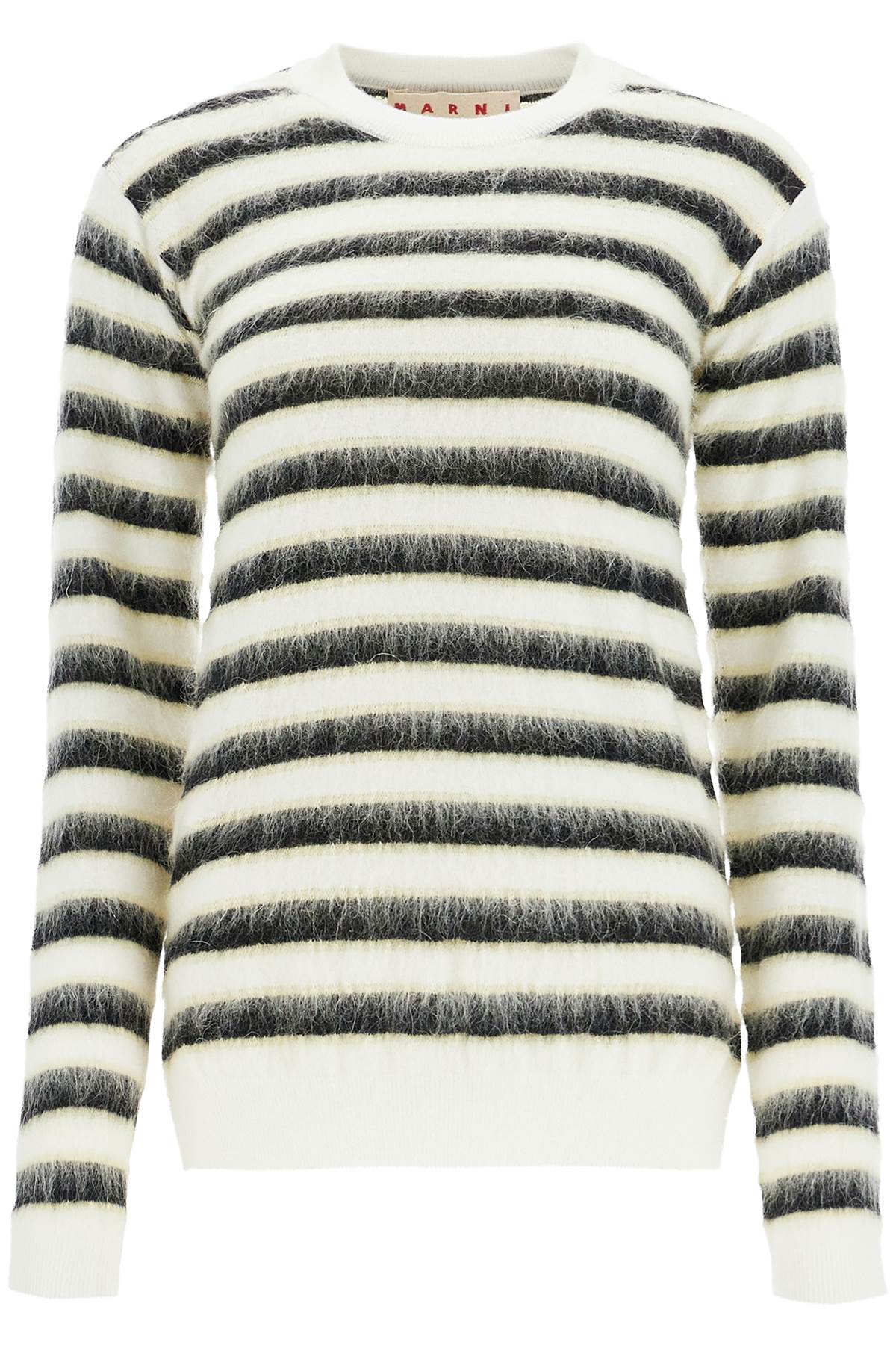 Marni striped crewneck pullover image 0