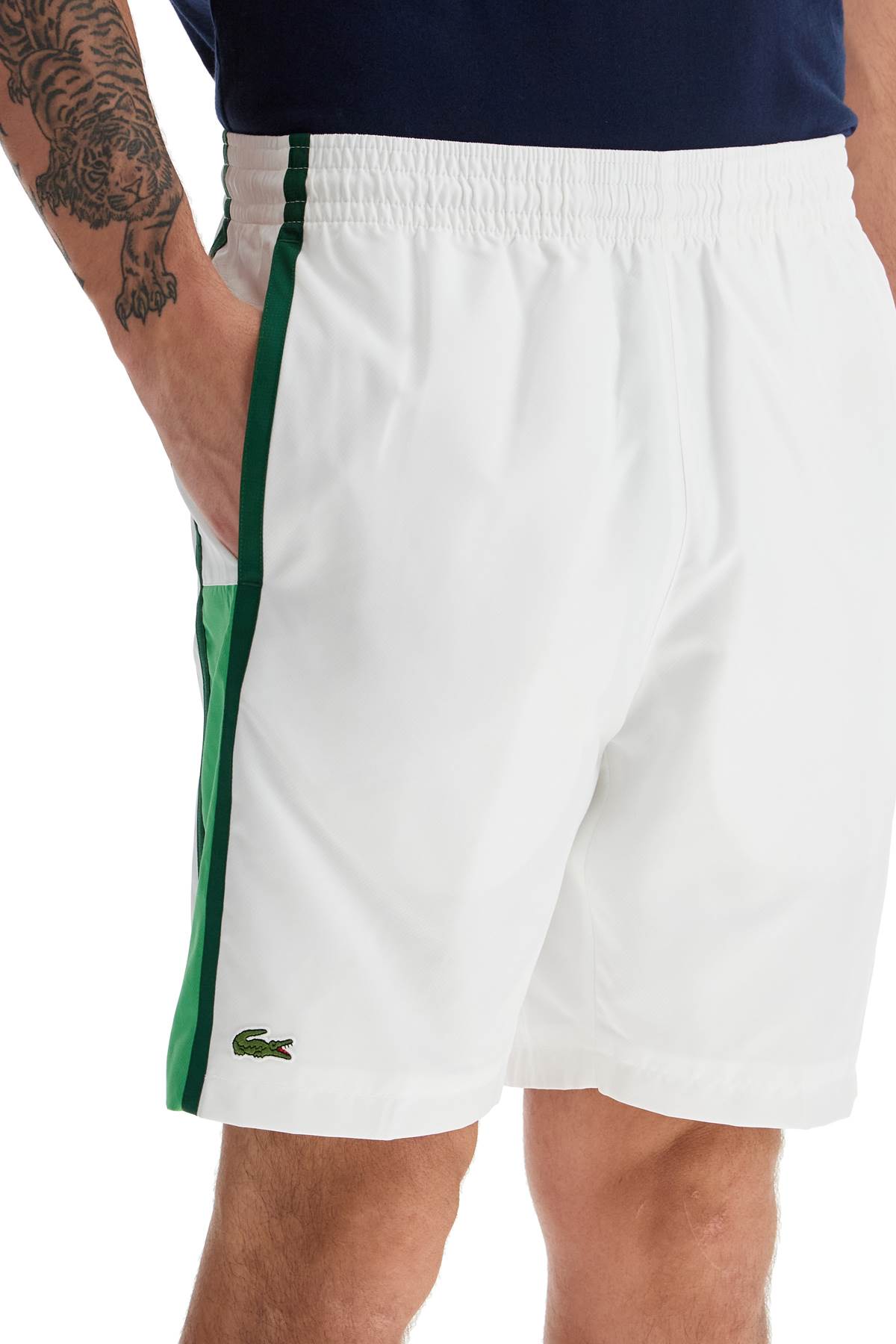 Lacoste Colorblock Technical Bermuda Shorts image 3