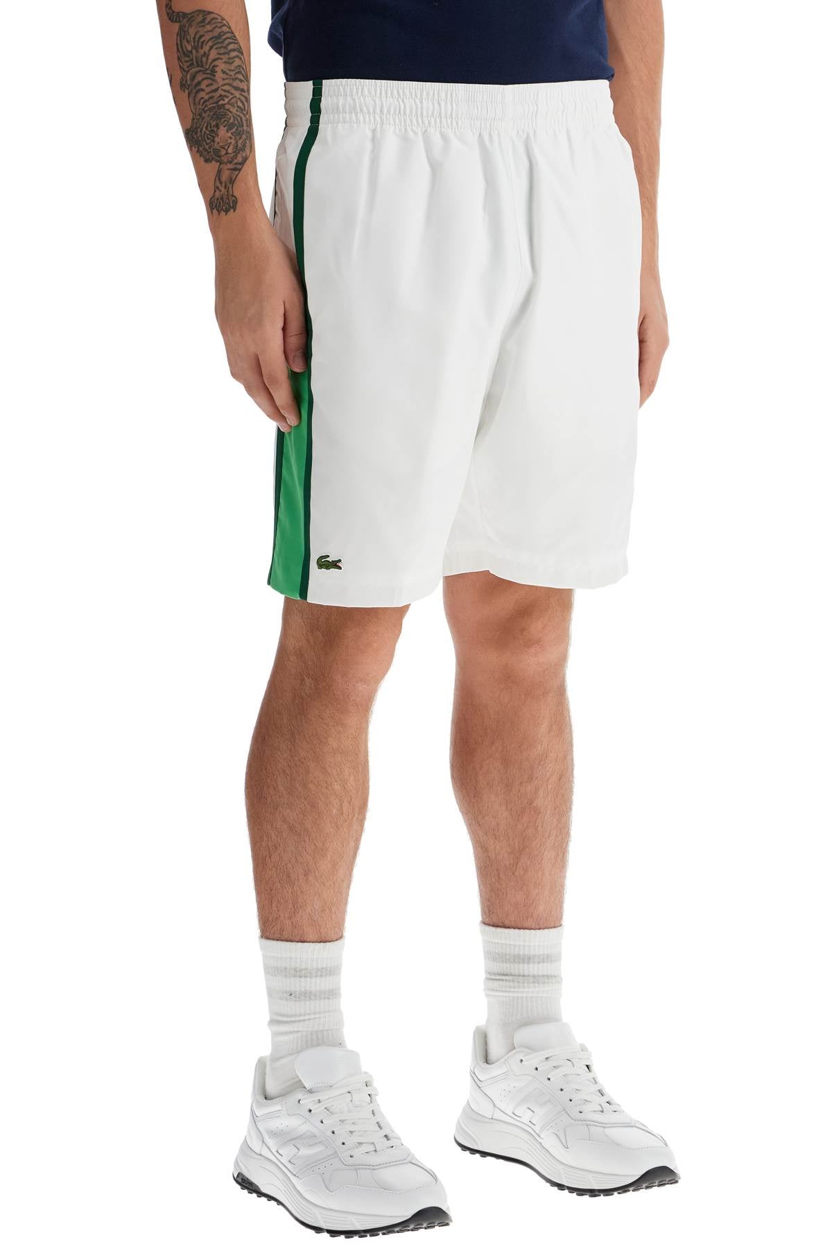 Lacoste Colorblock Technical Bermuda Shorts image 1