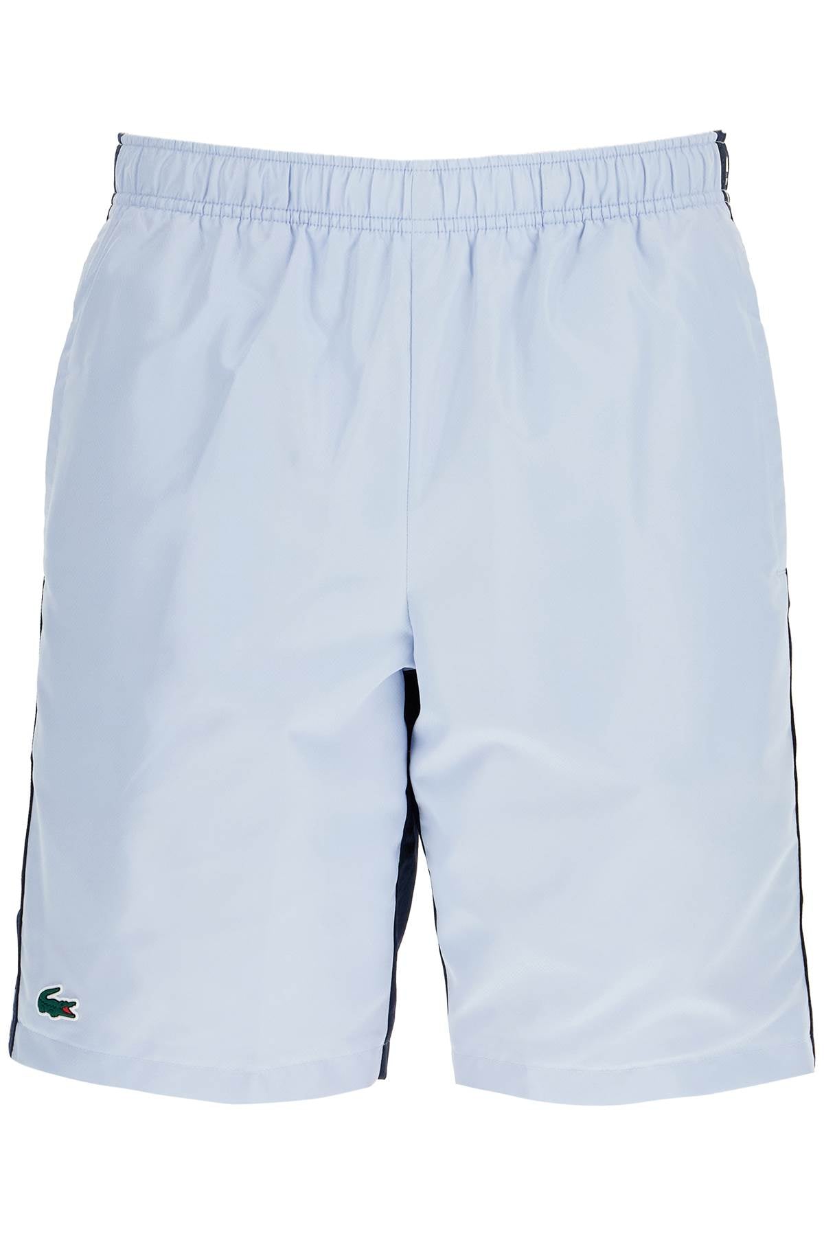 Lacoste Diamond Pattern Bermuda Shorts with Logo image 0