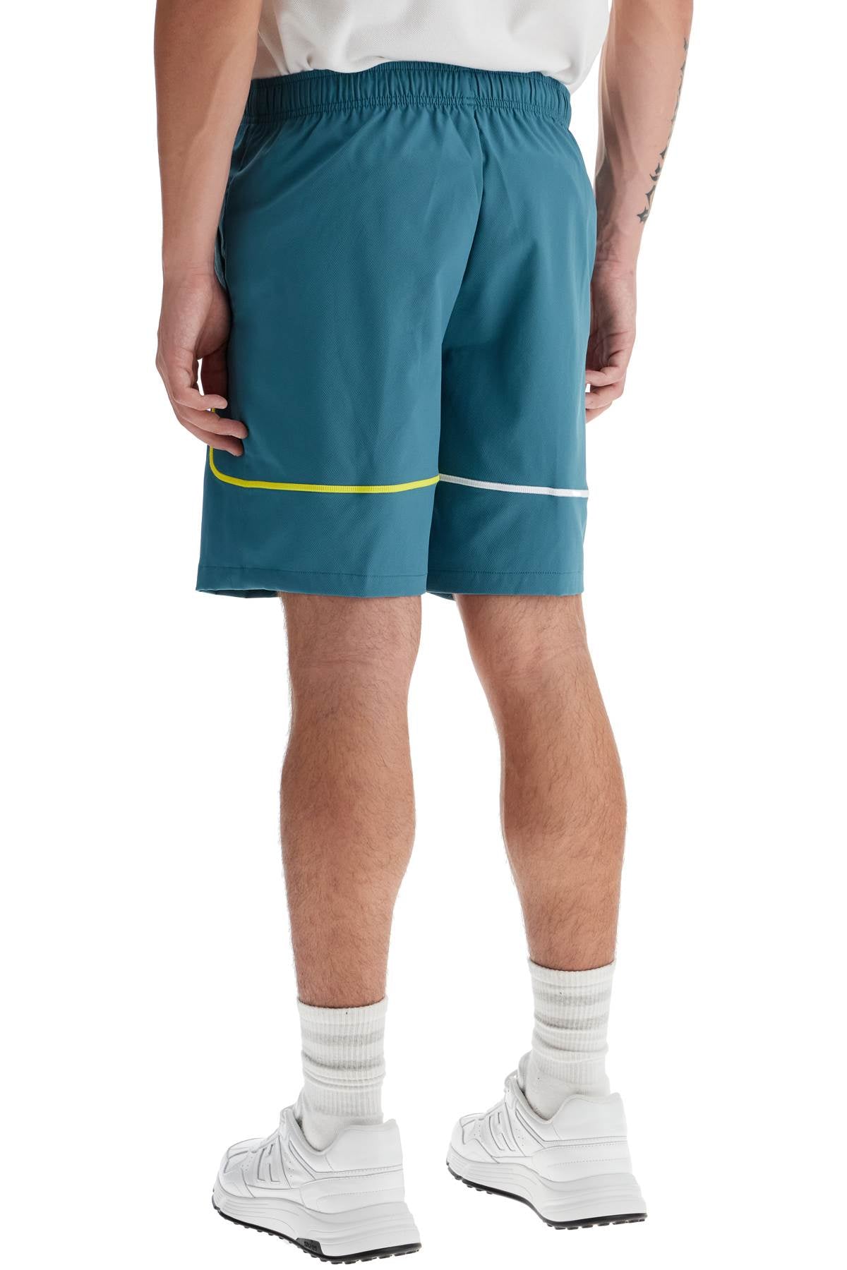 Lacoste Sporty Bermuda Shorts with Contrast Stitching image 2