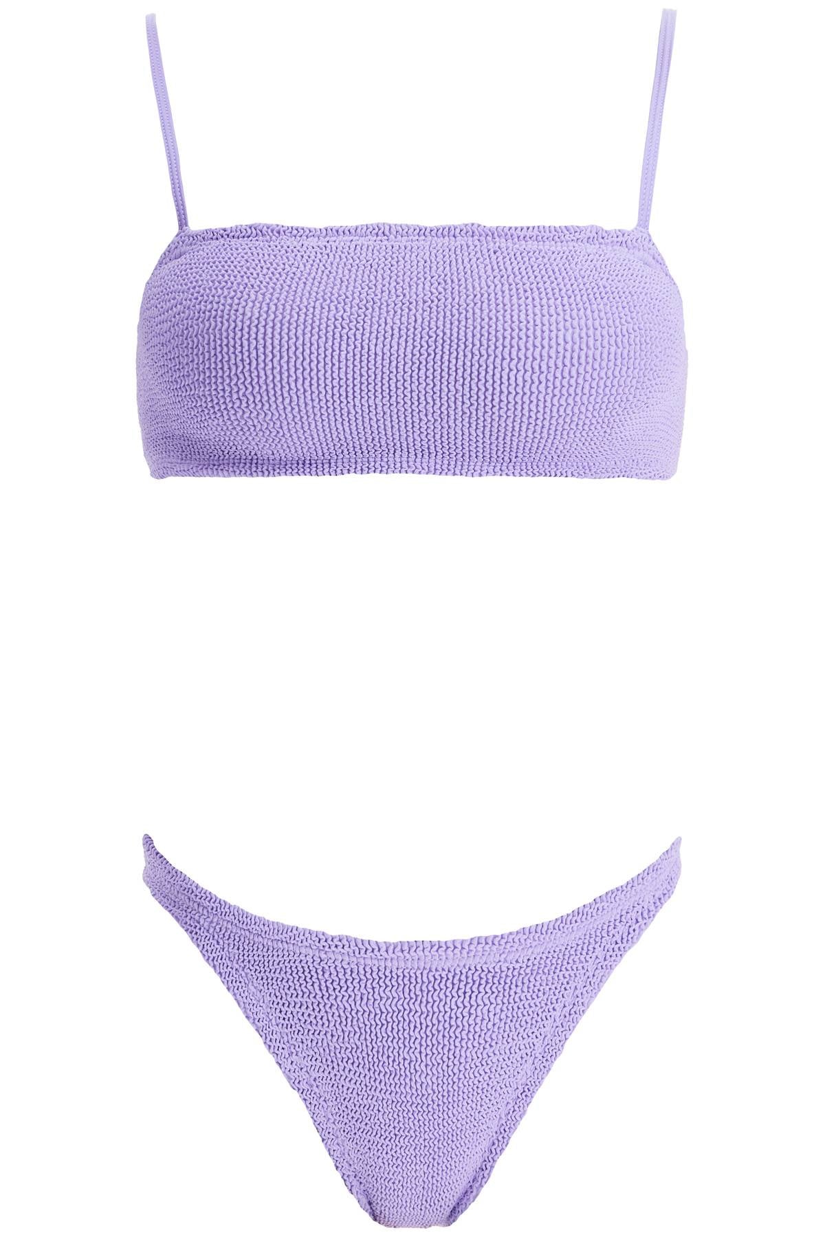 Hunza G Gigi's Bandeau Bikini Top & High-Cut Bottoms image 0