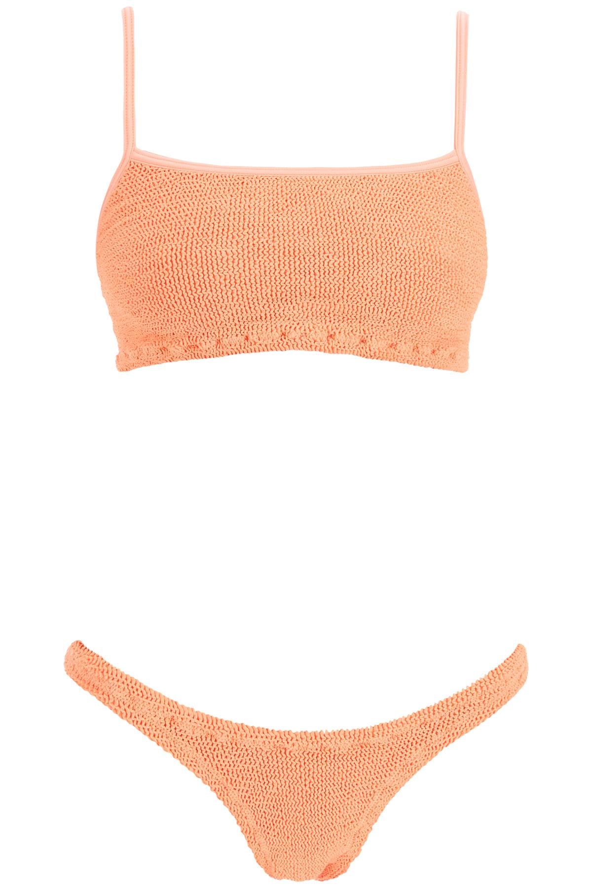 Reina Olga Ginny Spaghetti Bikini - Embossed Stretch Fabric image 0