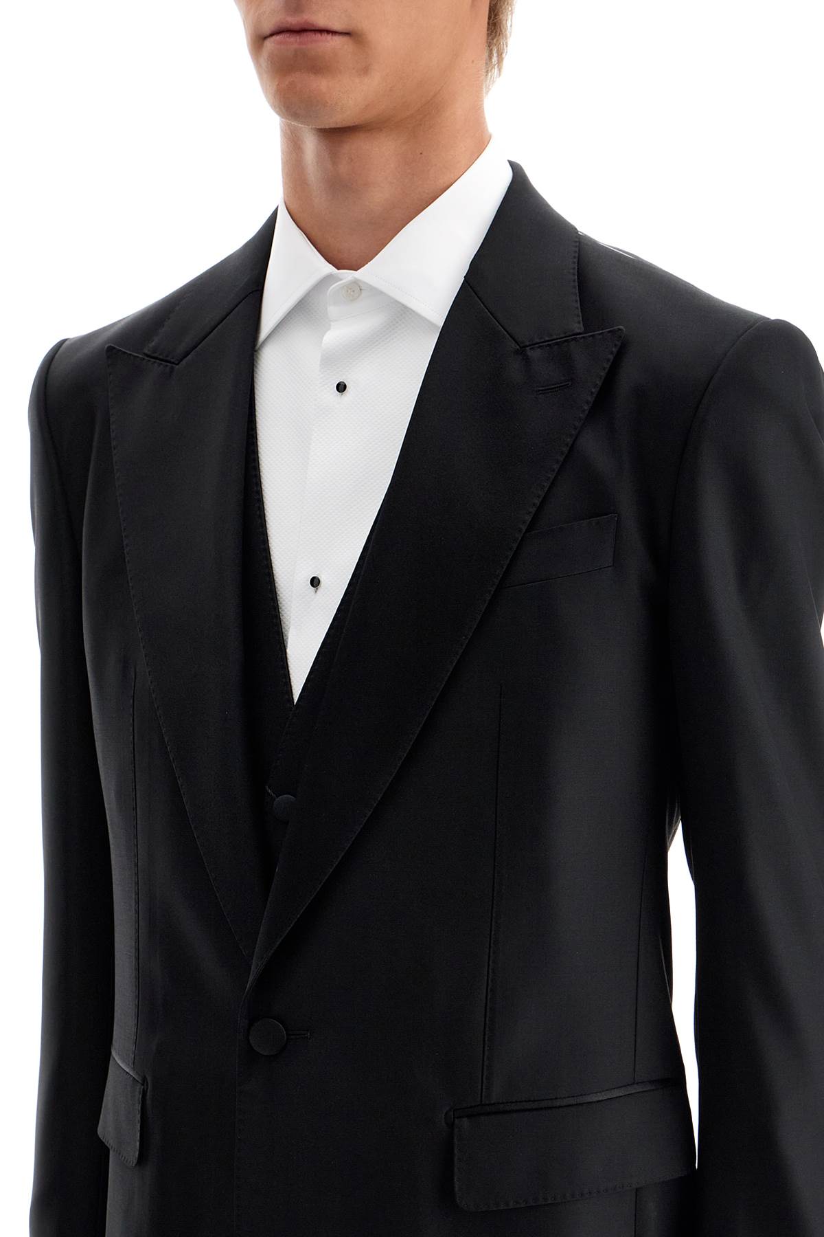 Dolce & Gabbana Wool & Silk Tuxedo Suit image 3