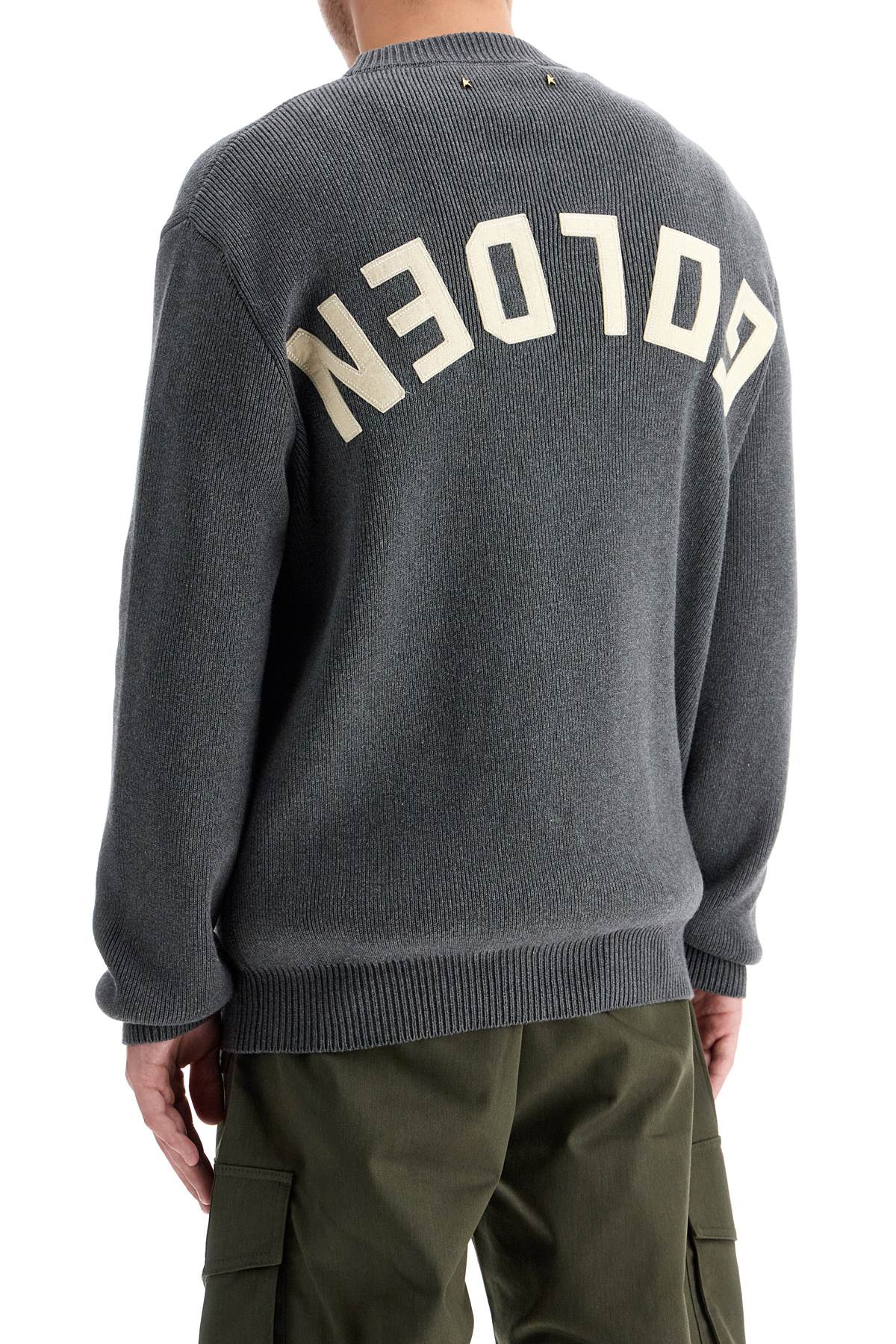 Golden Goose Cotton Pullover with Logo Design - Relaxed Fit image 2