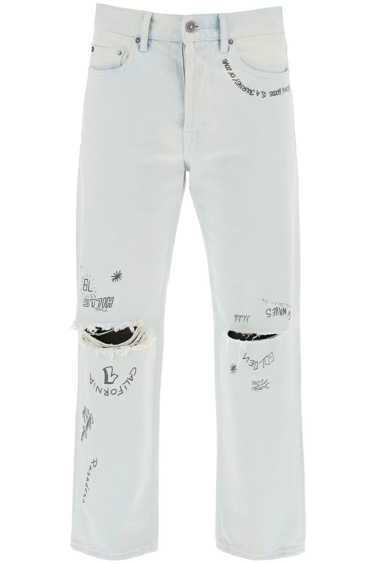 Golden Goose "distressed washed denim jeans with a image 0