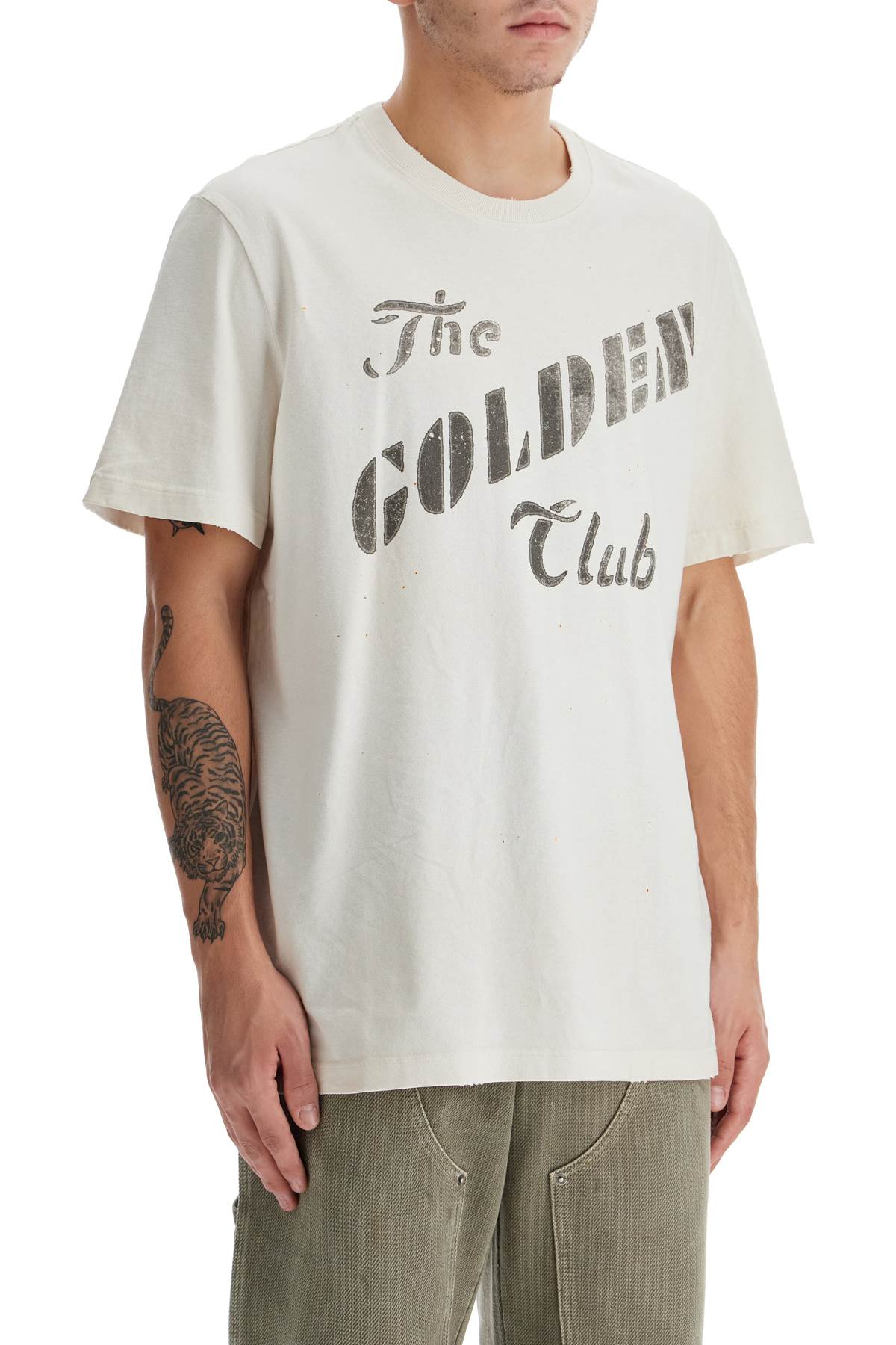 Golden Goose Deluxe Brand Printed Cotton T-Shirt image 1