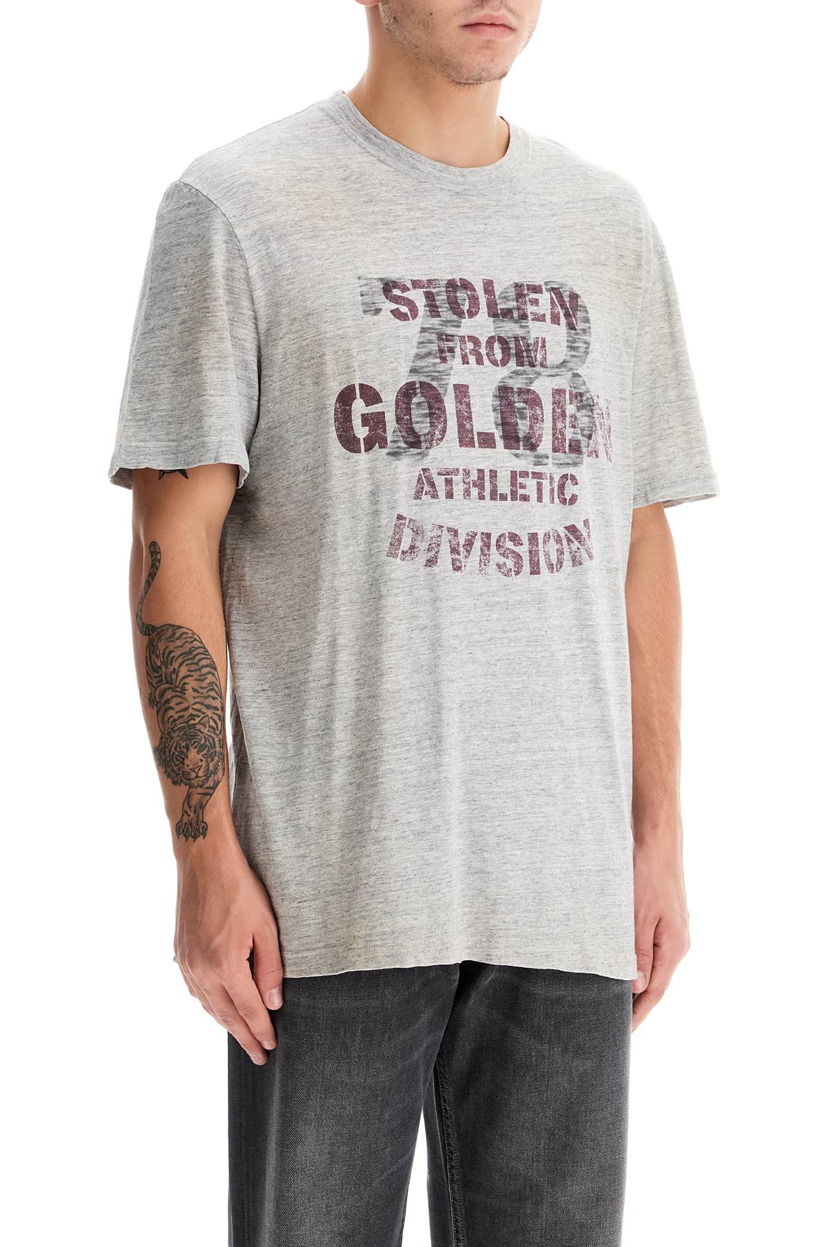 Golden Goose Vintage Print T-Shirt for Men image 1