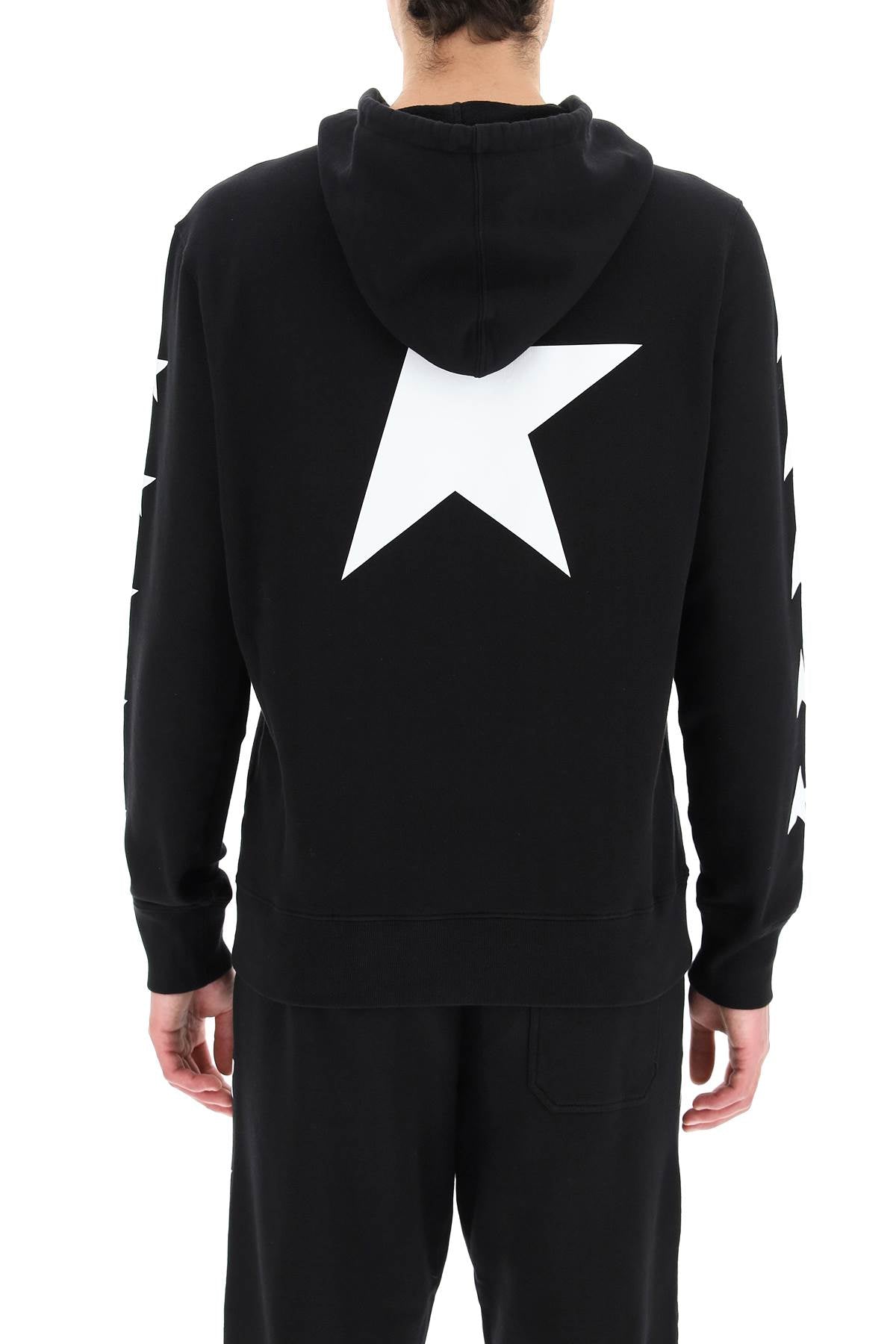 Golden Goose Star Print Cotton Hoodie image 2