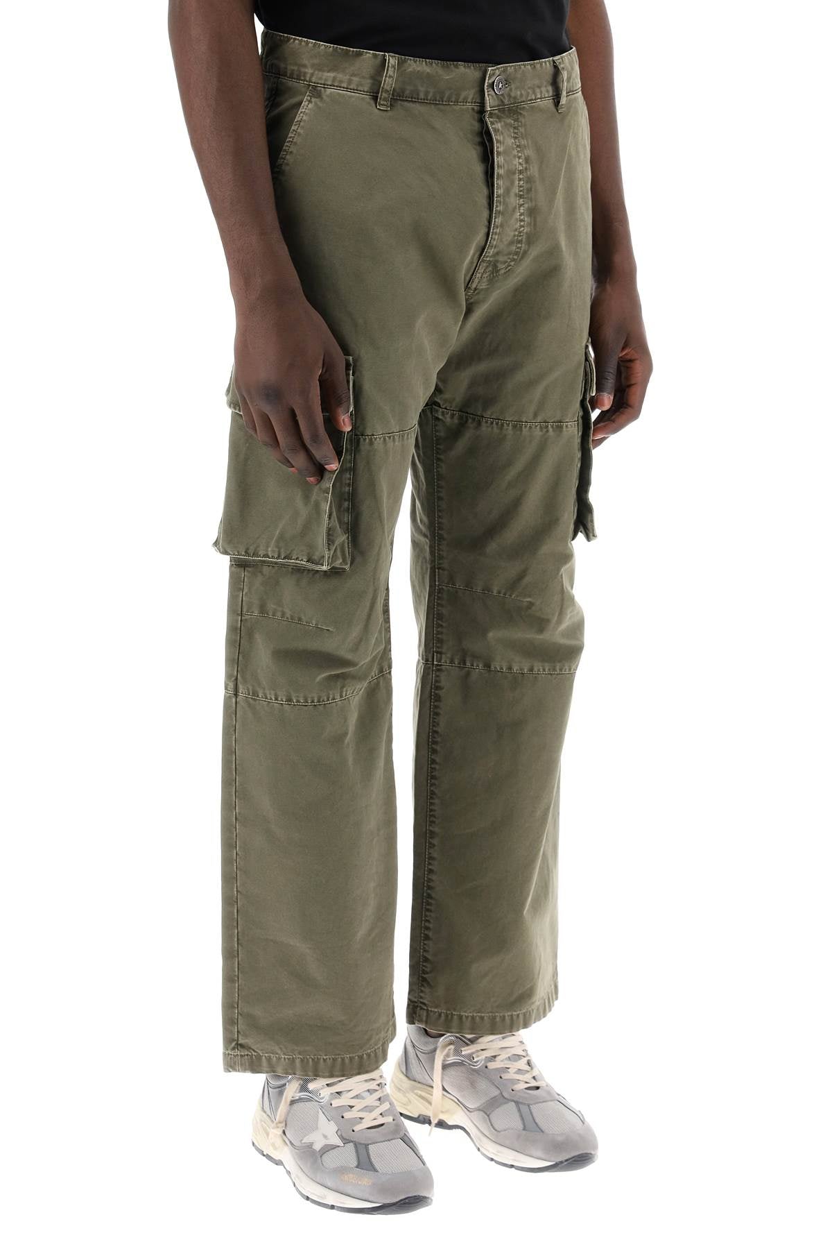 Golden Goose cargo canvas pants for men image 1