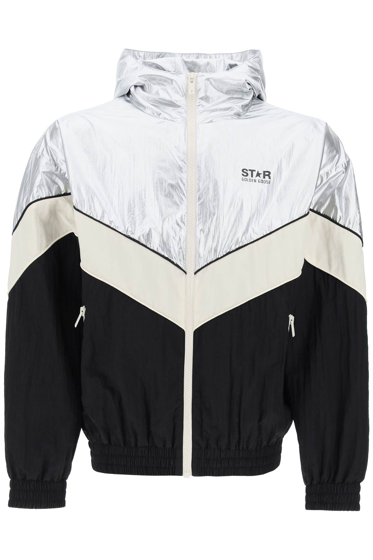 Golden Goose Star Collection Patchwork Nylon Jacket image 0