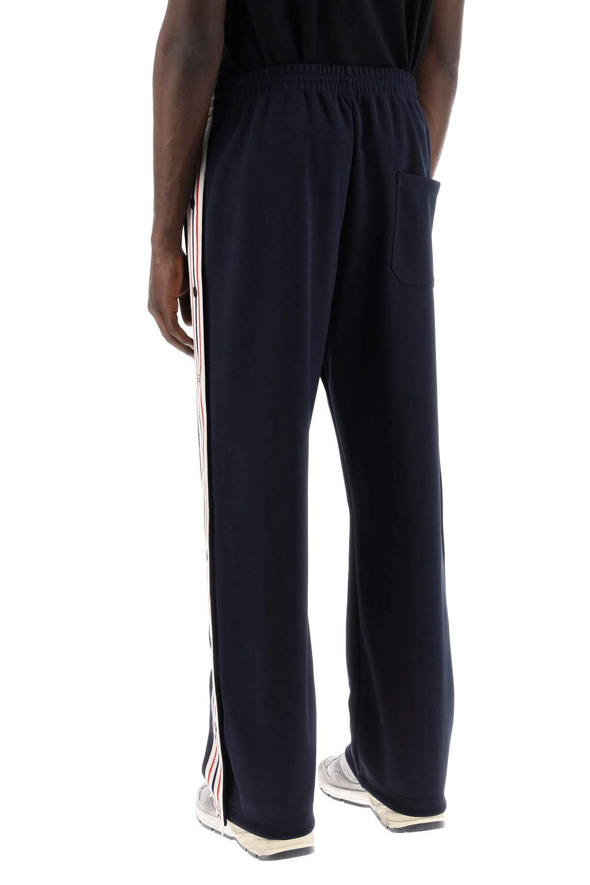 Golden Goose Technical Jersey Joggers with Detachable Side Stripes image 2