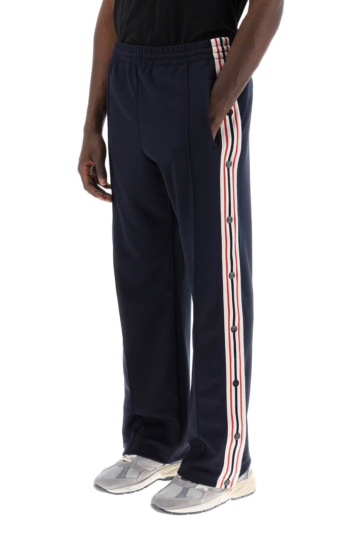 Golden Goose Technical Jersey Joggers with Detachable Side Stripes image 3