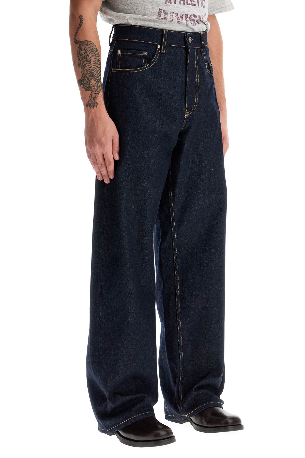 Golden Goose Wide Leg One-Wash Denim Jeans image 1