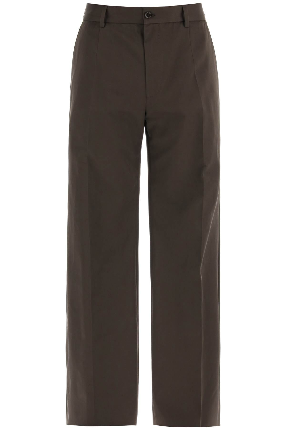 Dolce & Gabbana tailored cotton trousers for men image 0