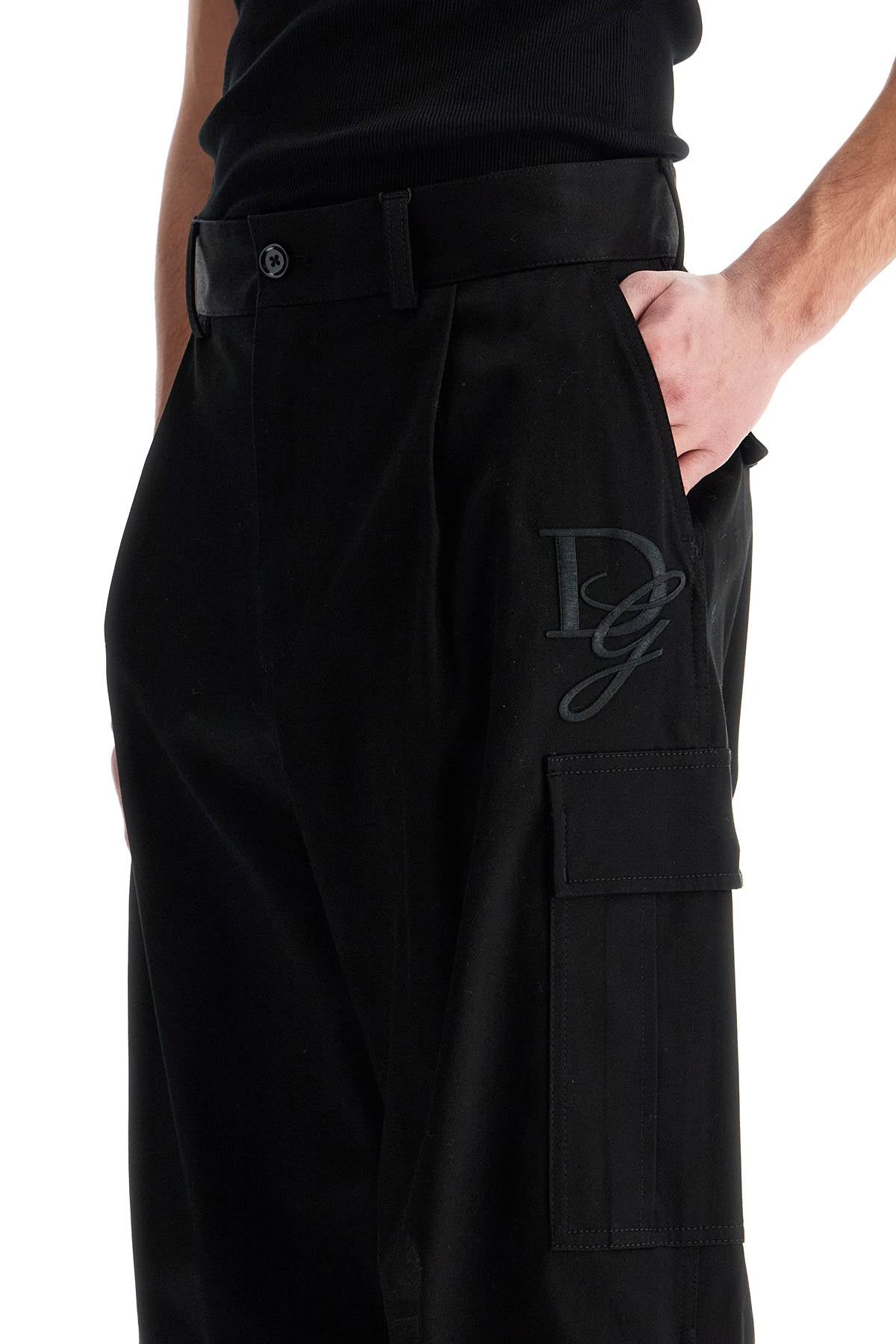 Dolce & Gabbana Men's Stretch Cotton Cargo Pants image 3