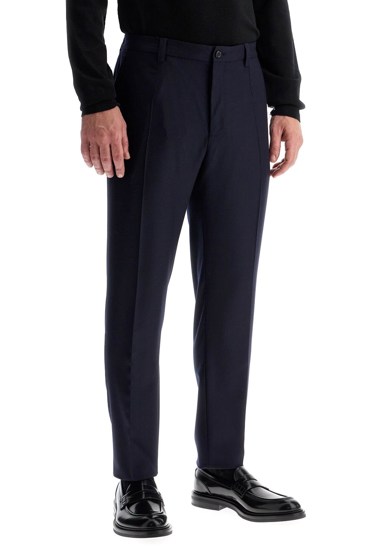 Dolce & Gabbana Slim-Fit Flannel Trousers image 1