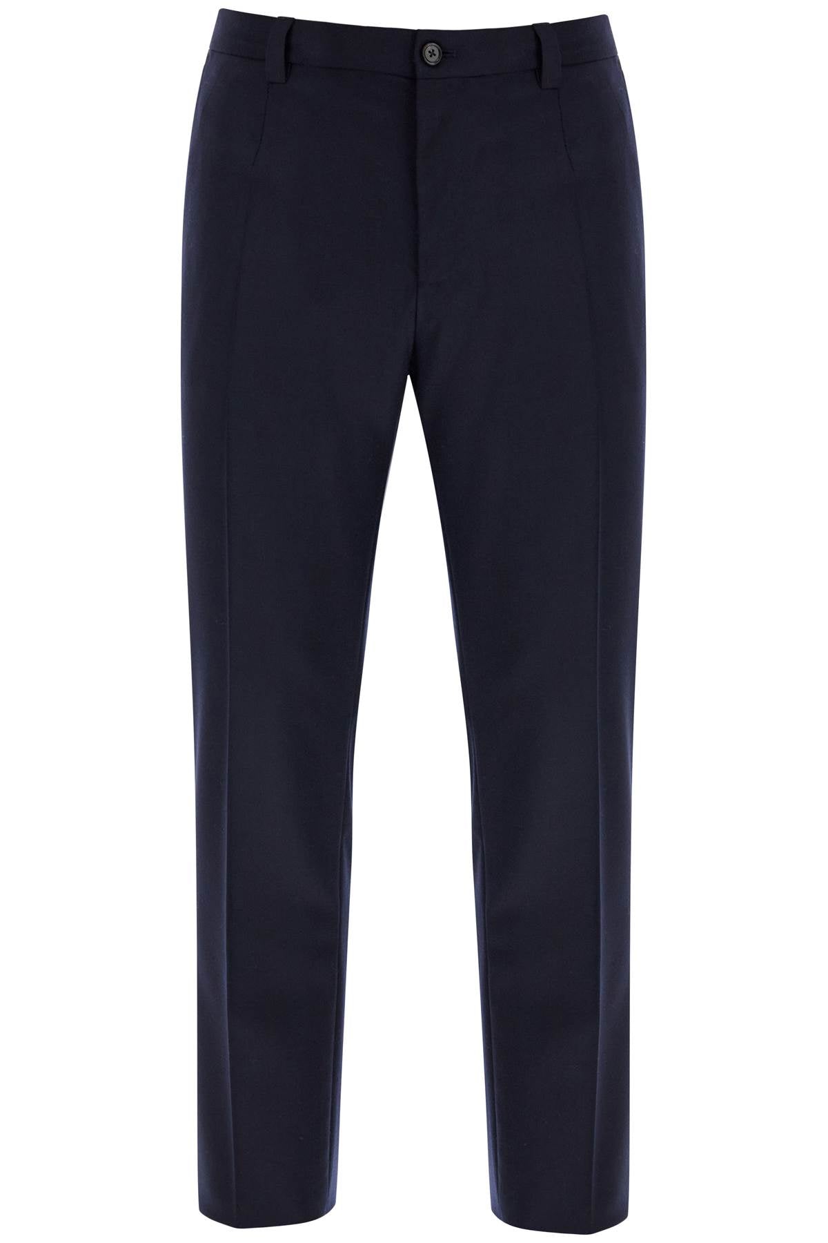 Dolce & Gabbana Slim-Fit Flannel Trousers image 0