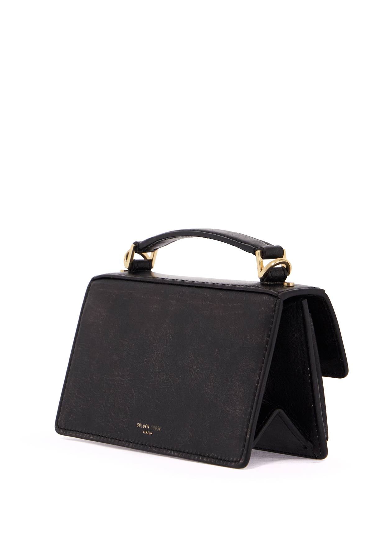 Golden Goose mini distressed leather venice bag image 1