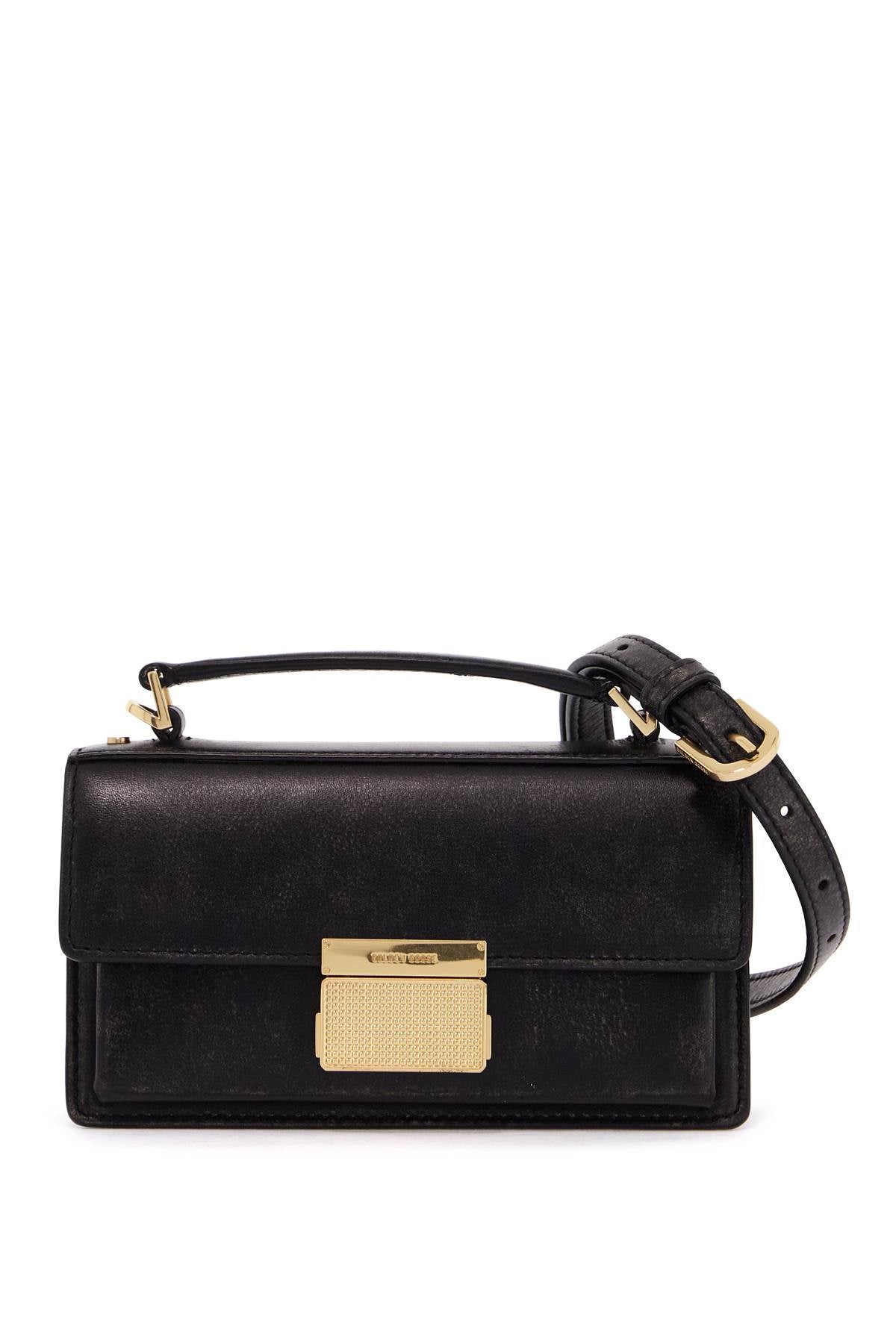 Golden Goose mini distressed leather venice bag image 0