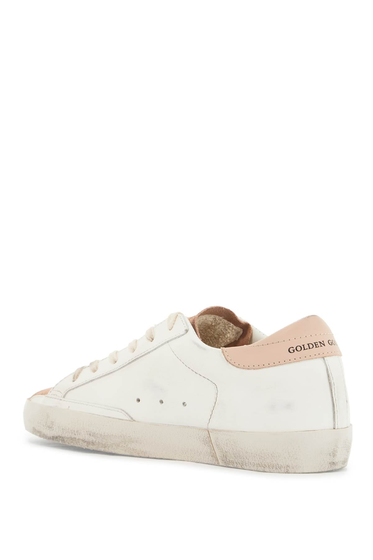 Golden Goose Superstar Sneakers: Vintage Leather & Glittery Star image 2