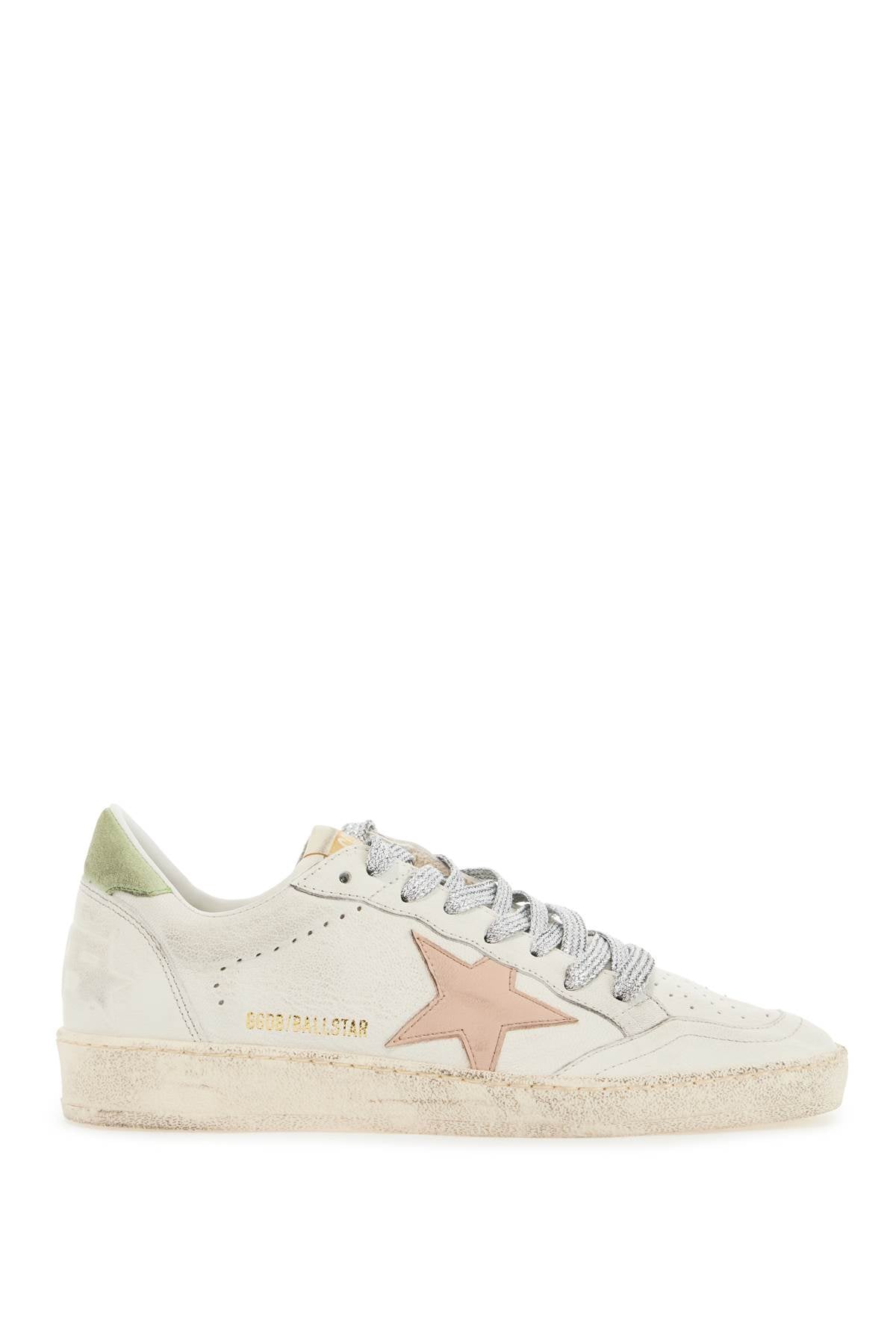 Golden Goose Ball Star Sneakers: Nappa Leather Low-Top Sneakers image 0