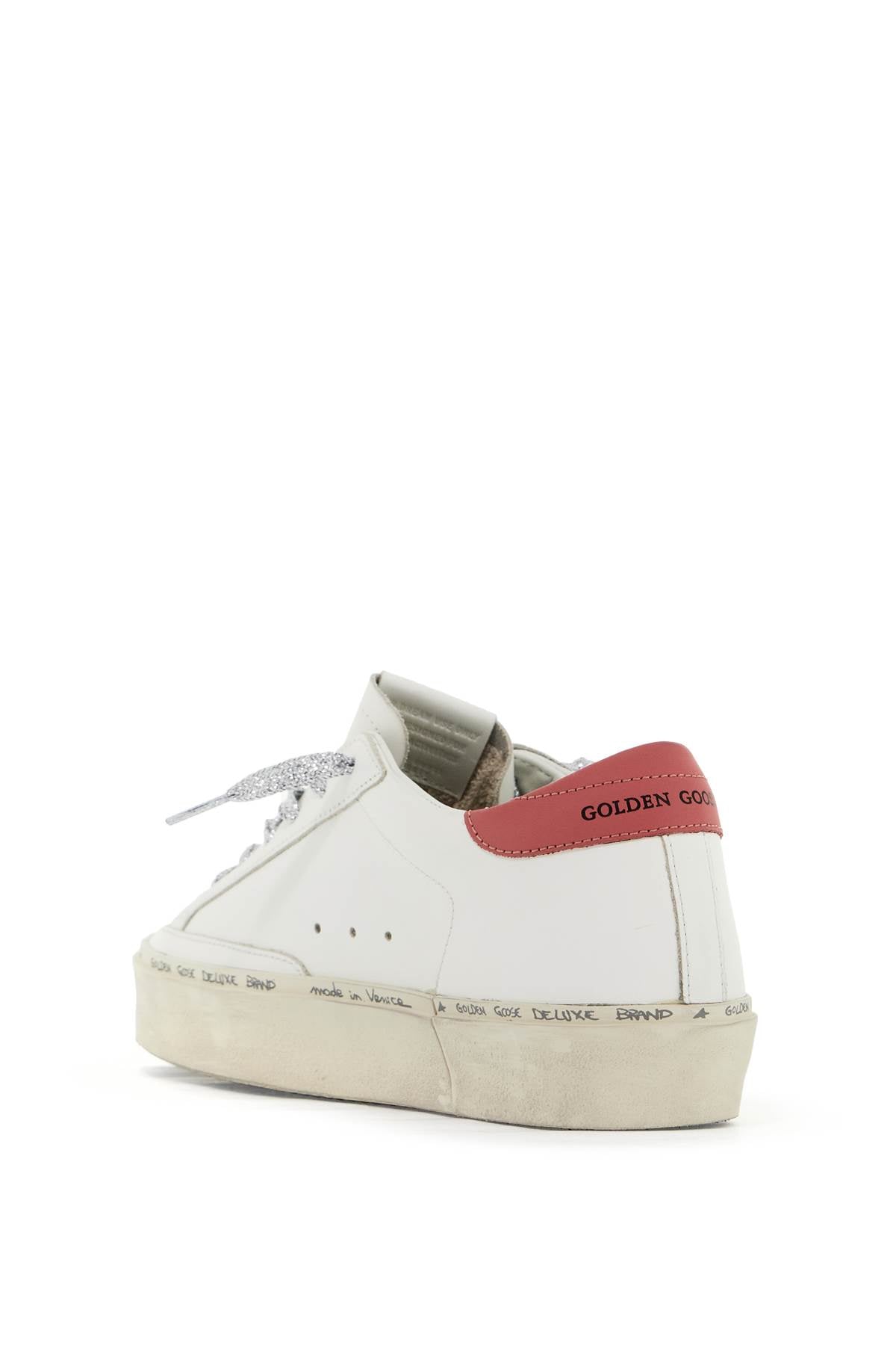 Golden Goose Hi Star Classic Leather Sneakers with Suede Star image 2