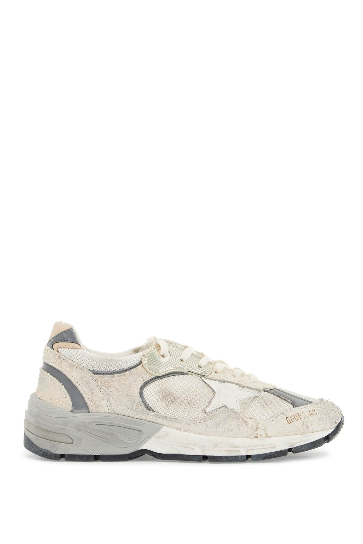 Golden Goose Dad-Star Sneakers: Vintage-Effect Leather and Mesh image 0