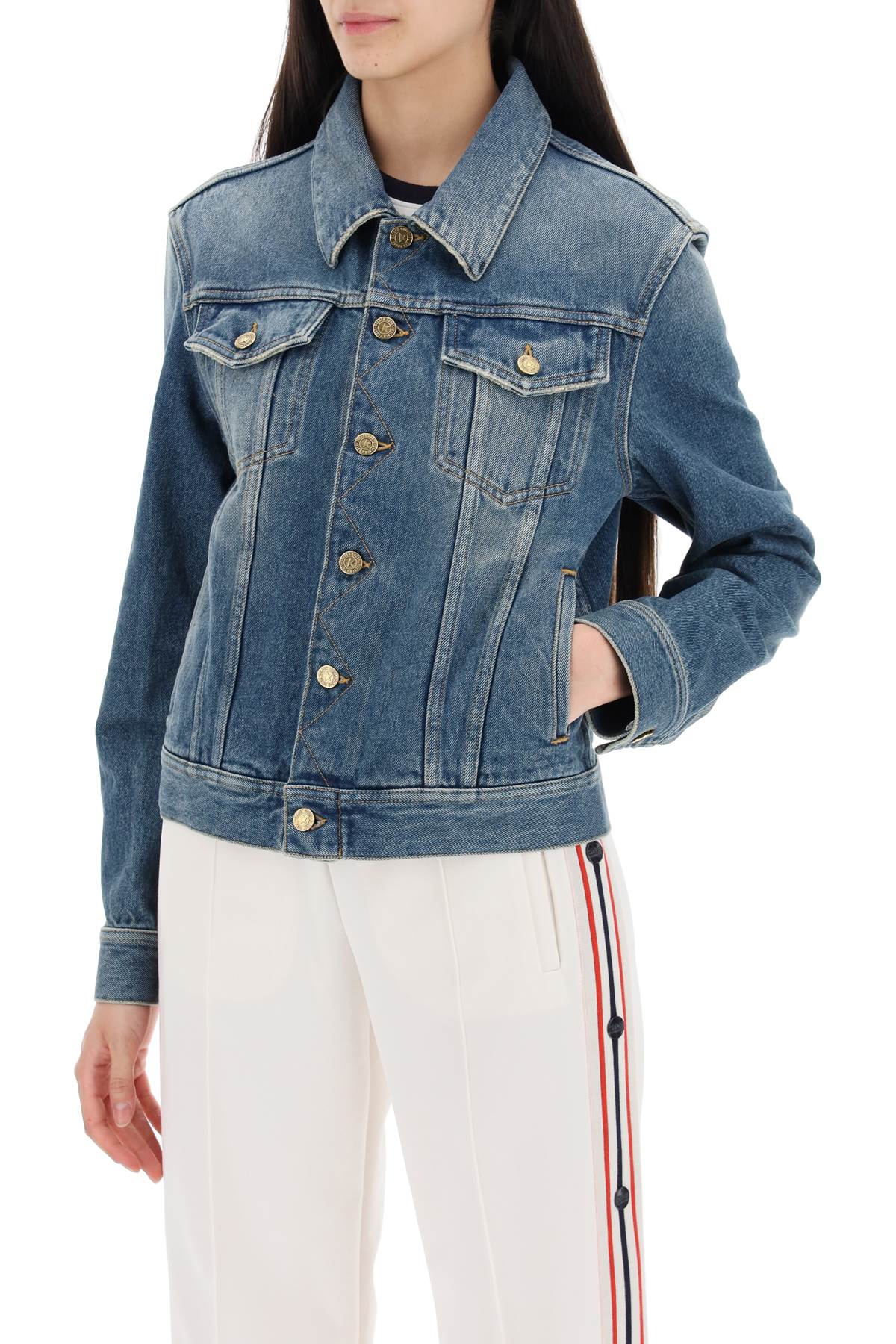 Golden Goose Women's Short Denim Jacket image 3