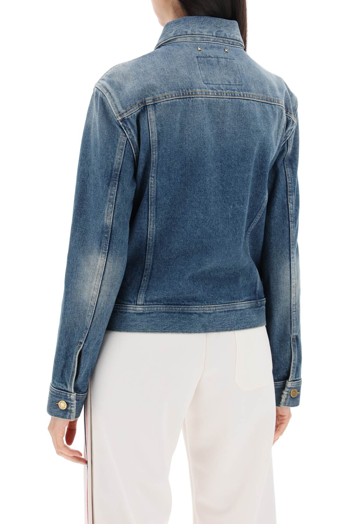 Golden Goose Women's Short Denim Jacket image 2