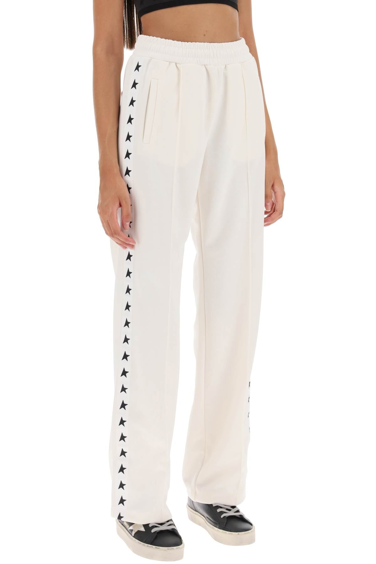 Golden Goose dorotea track pants with star bands image 1