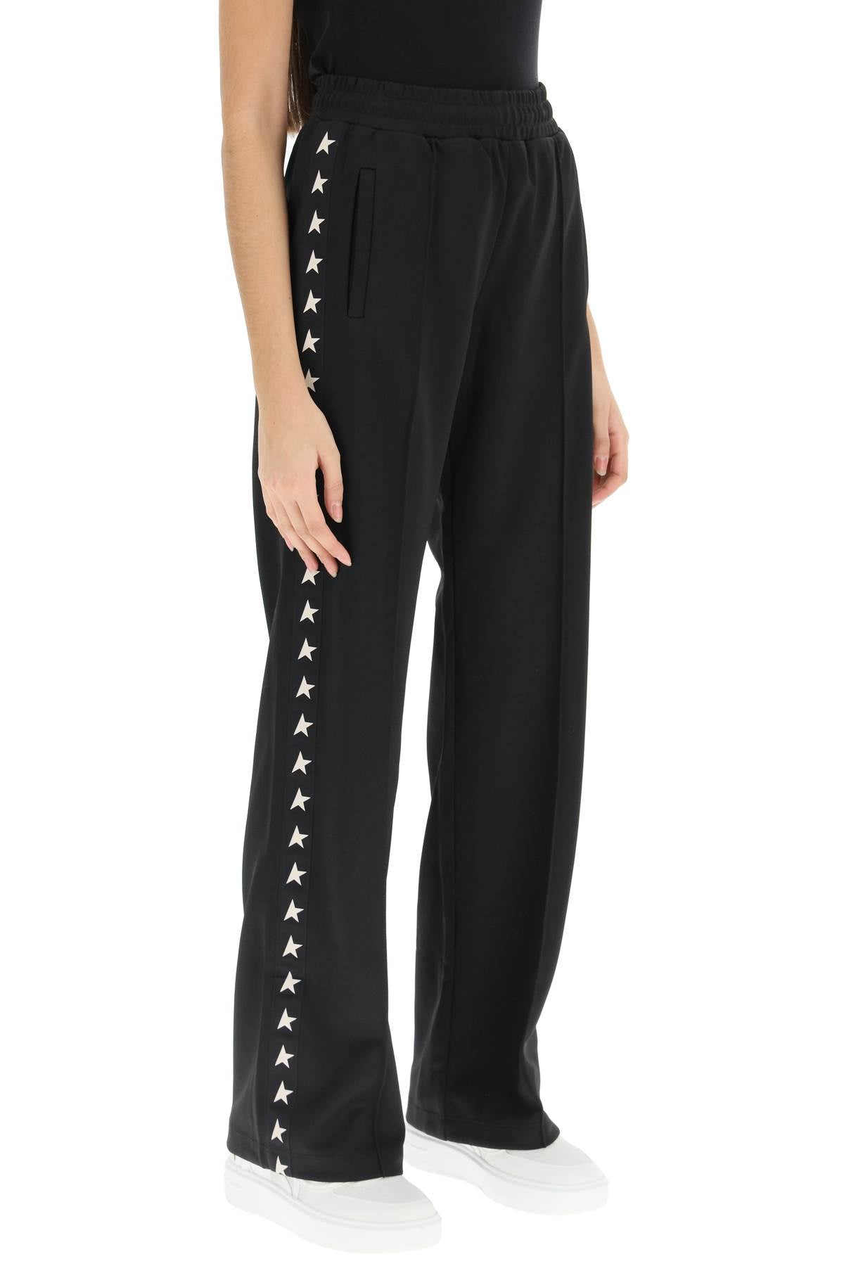 Golden Goose dorotea track pants with star bands image 1