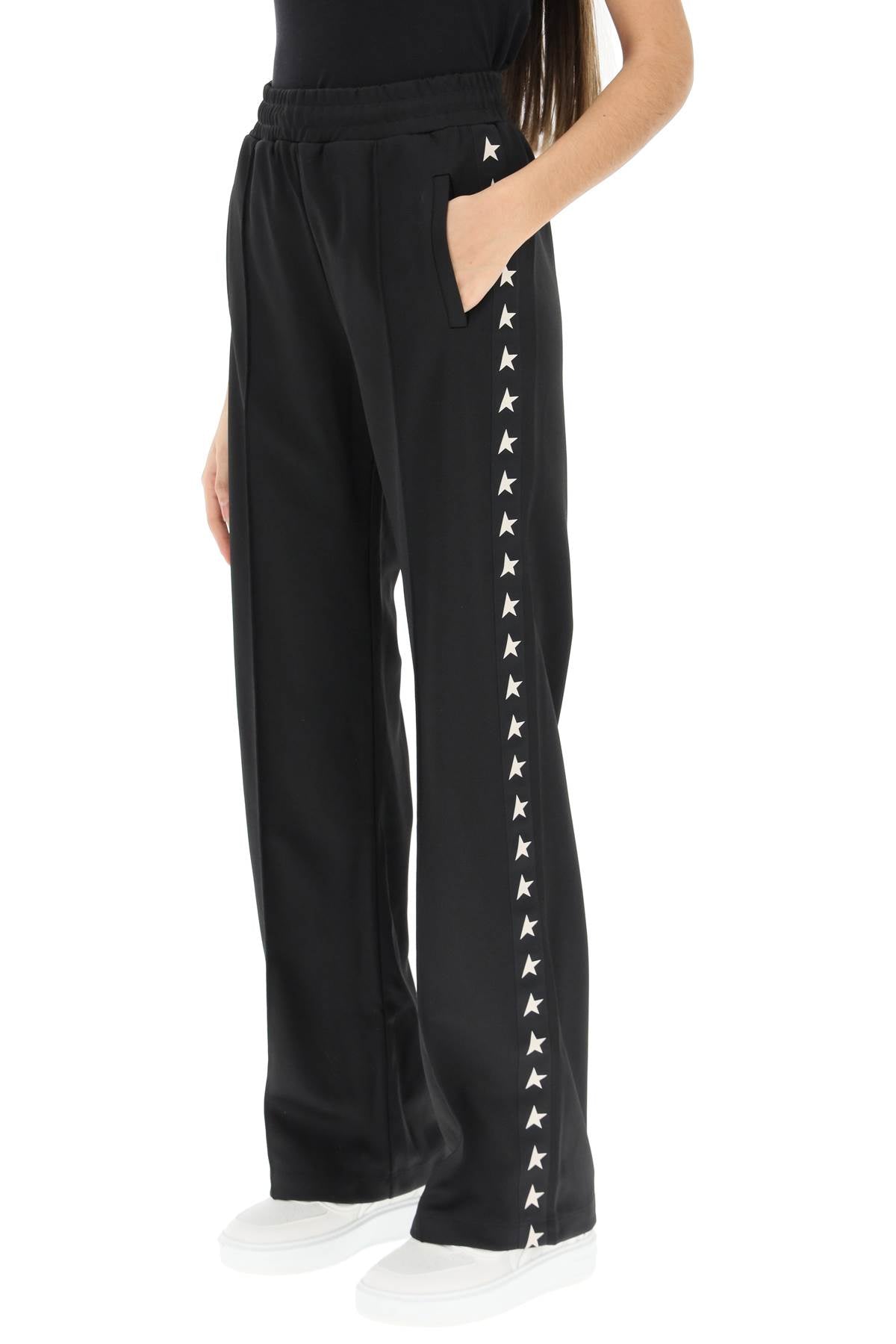 Golden Goose dorotea track pants with star bands image 3