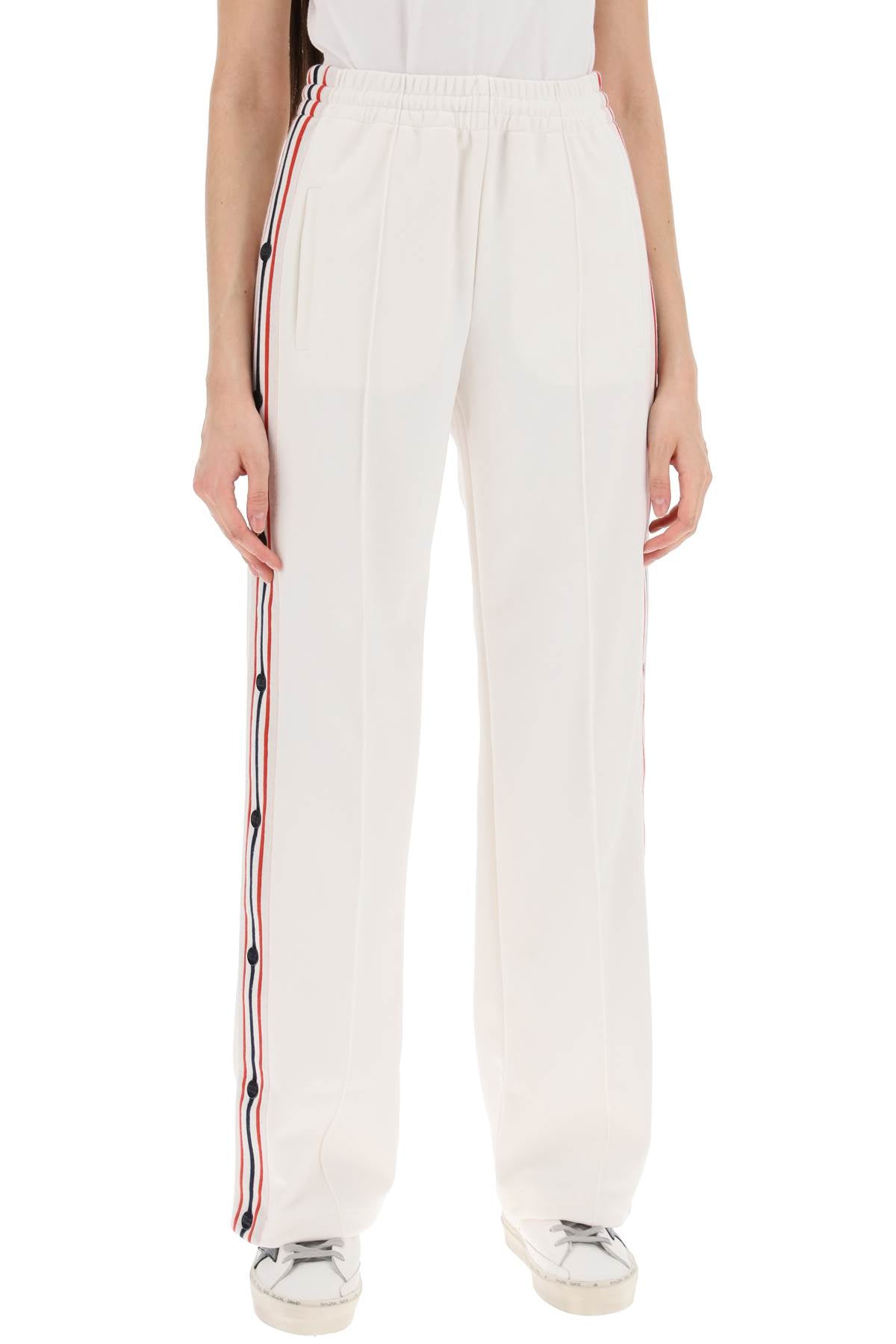 Golden Goose Side Stripe Joggers with Detachable Detail image 1