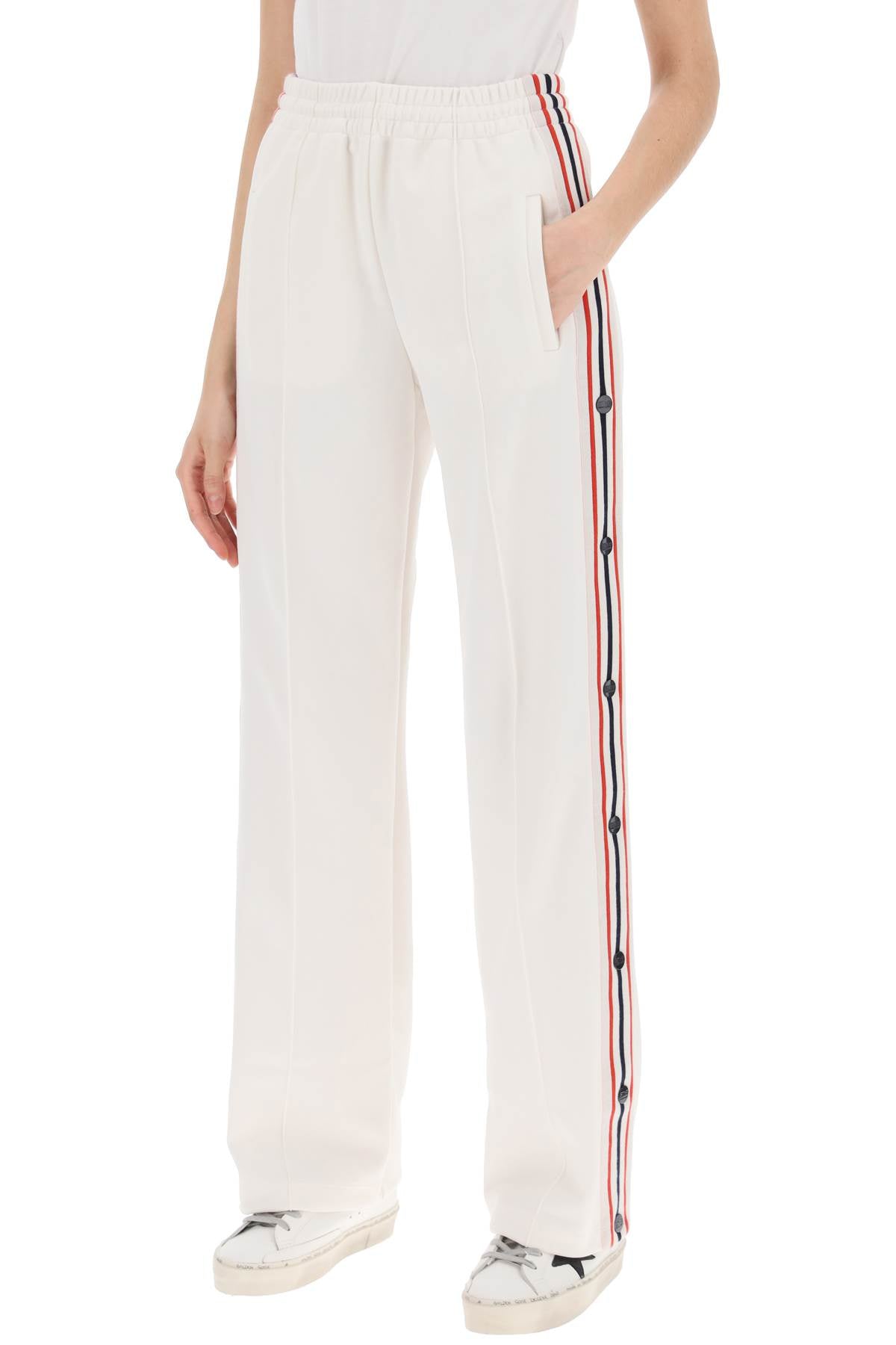 Golden Goose Side Stripe Joggers with Detachable Detail image 3