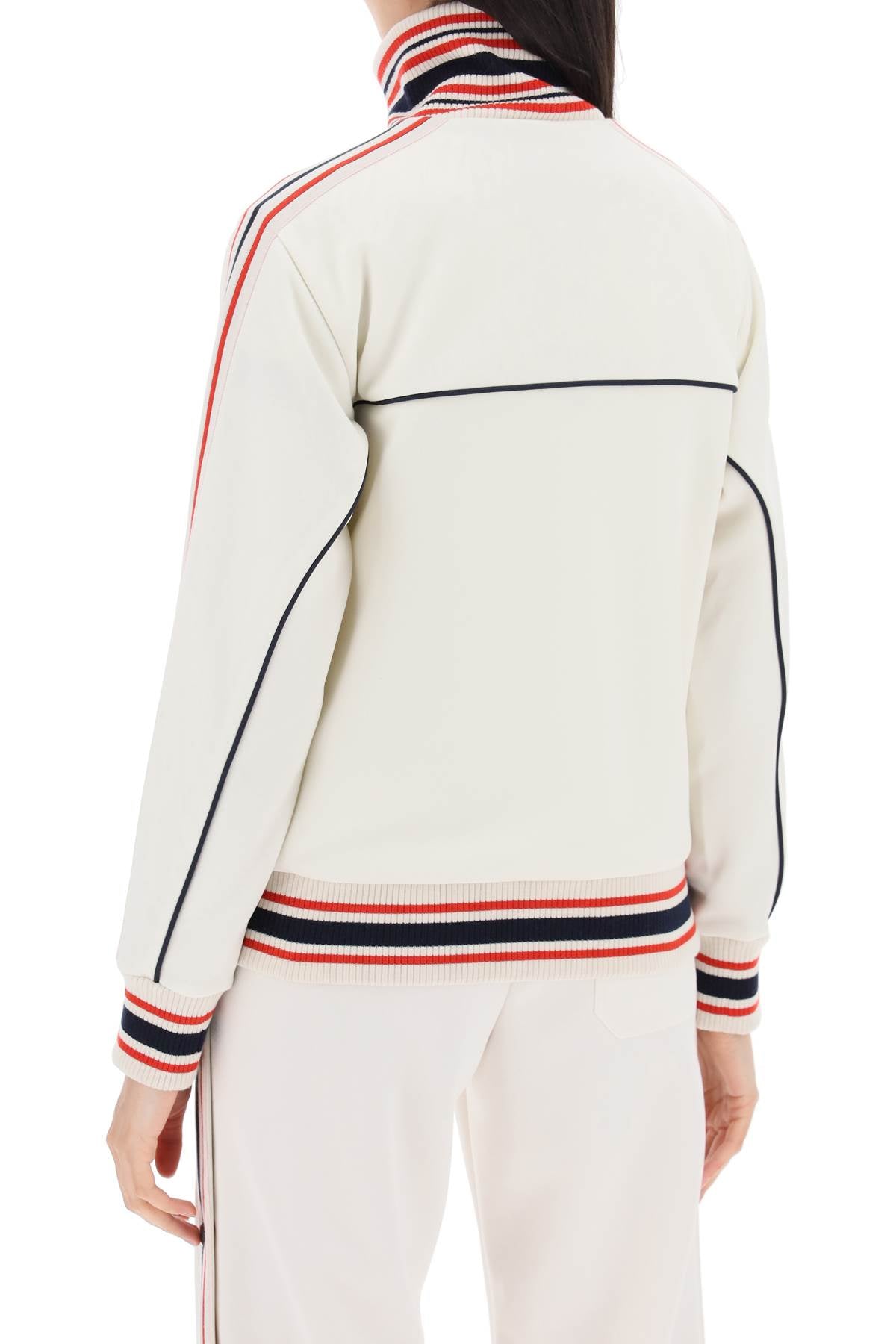 Golden Goose 'Track' Sweatshirt with Contrast Hem Edging image 2