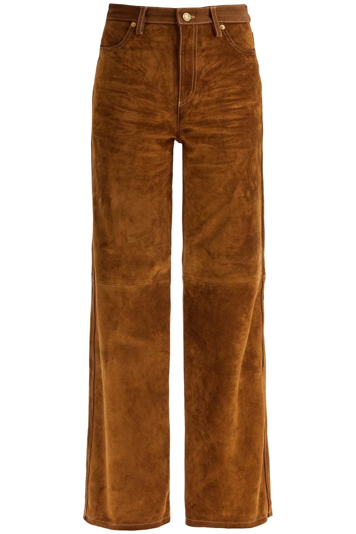 Golden Goose suede leather pants for men image 0