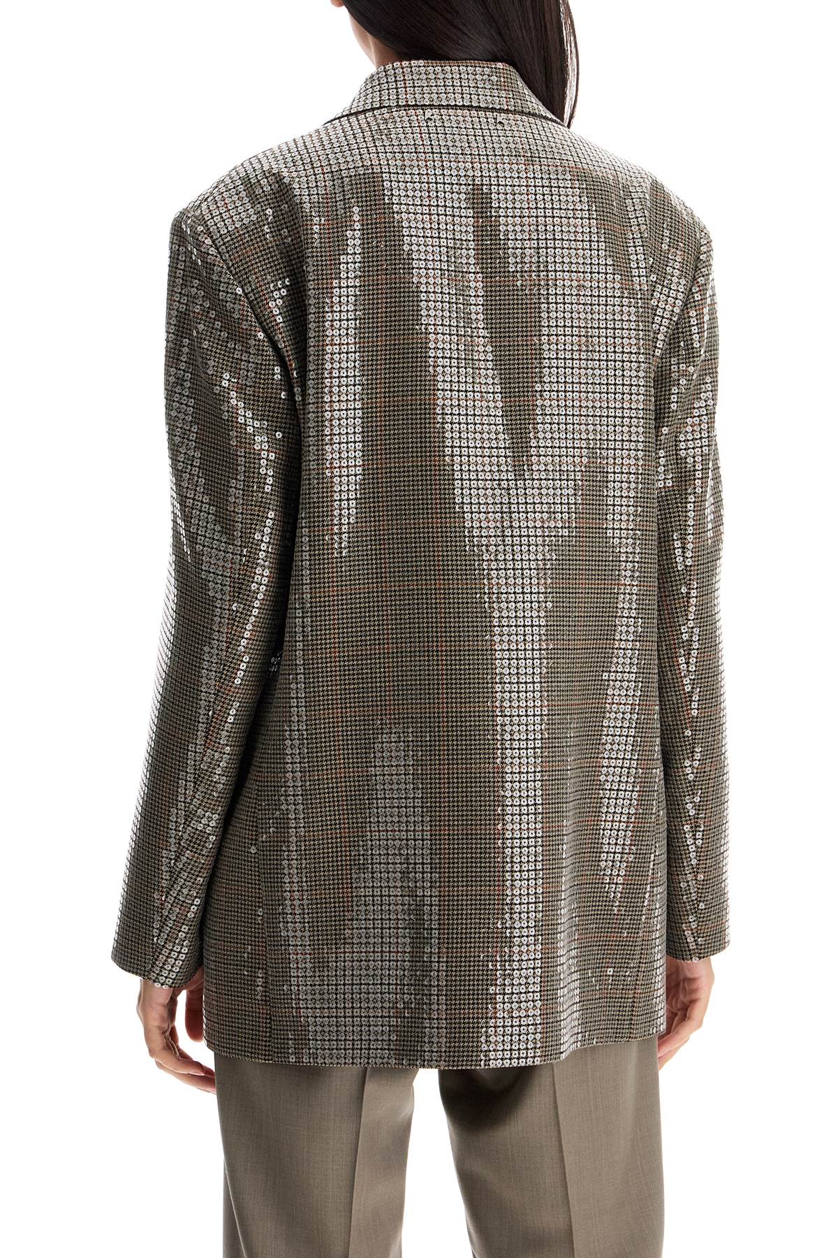 Golden Goose Houndstooth Sequin Blazer image 2