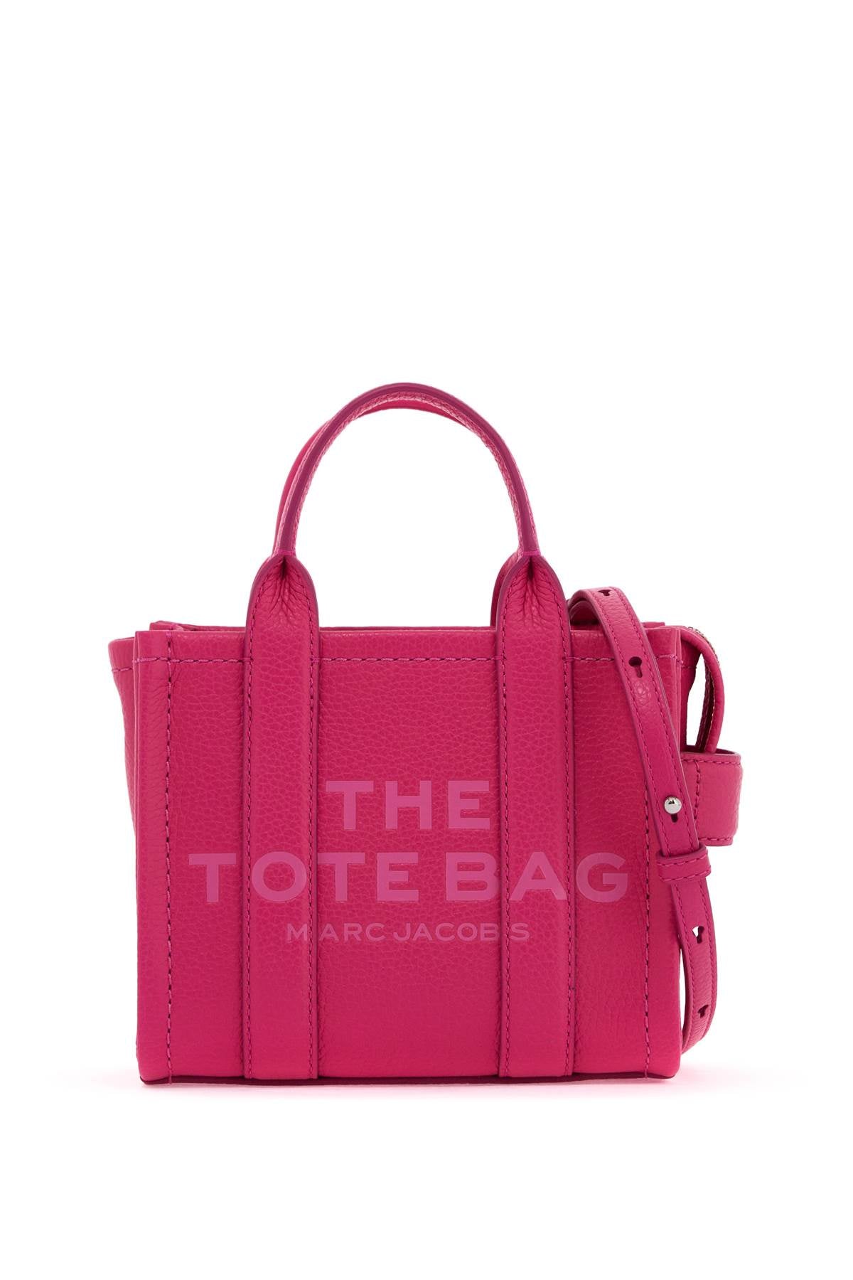 MARC JACOBS the leather mini tote bag image 0