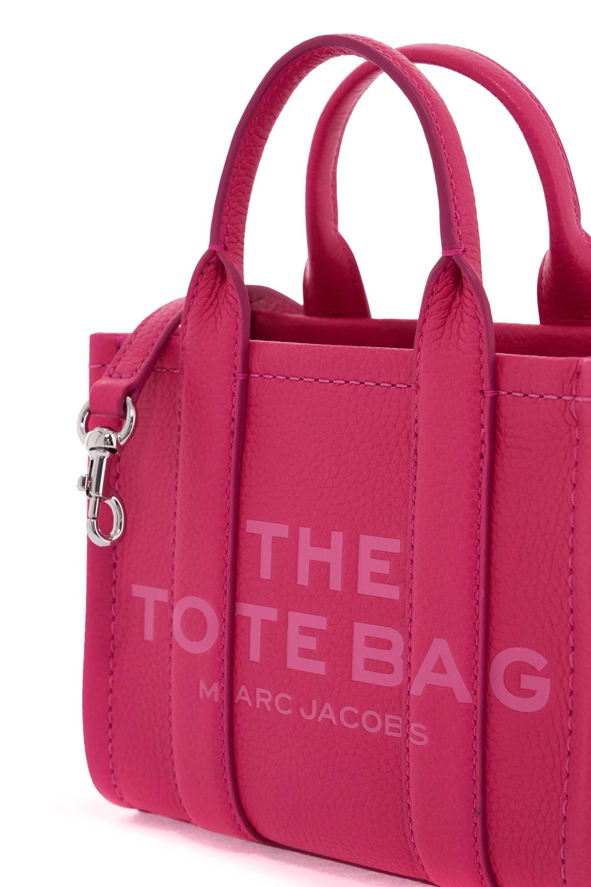 MARC JACOBS the leather mini tote bag image 2