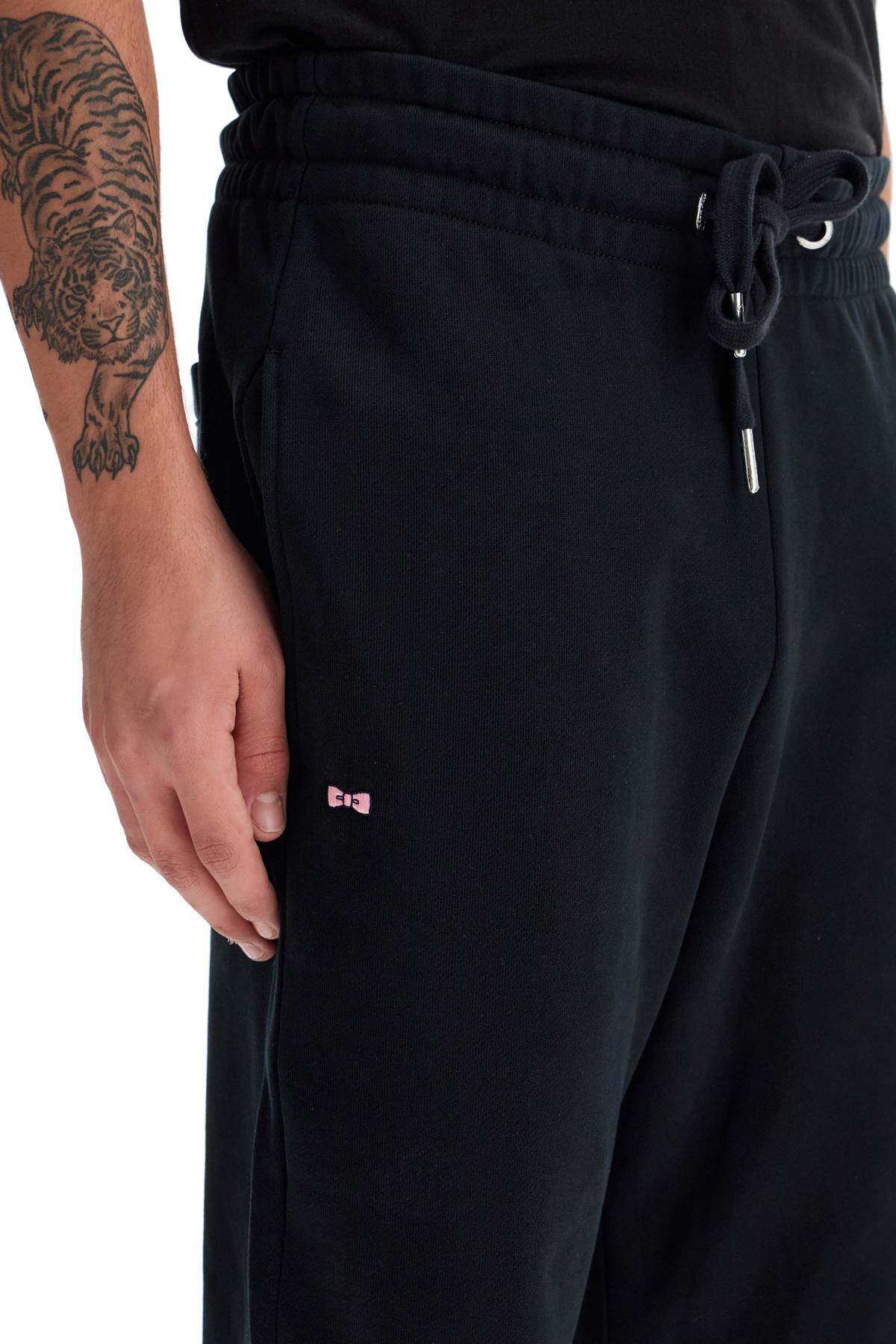 EDEN PARK Men's Cotton Jogger Pants with Logo Patch image 3