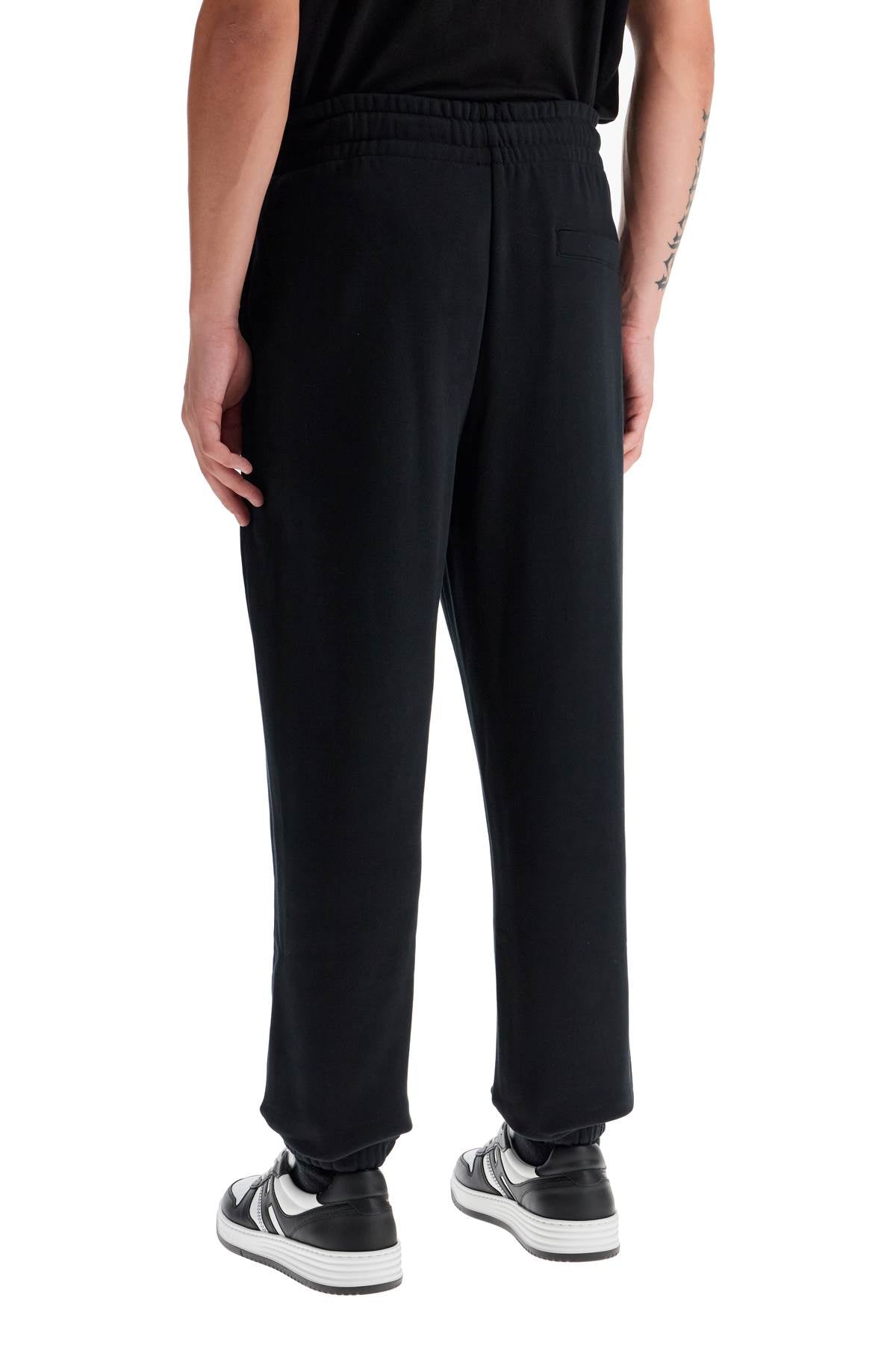 EDEN PARK Men's Cotton Jogger Pants with Logo Patch image 2