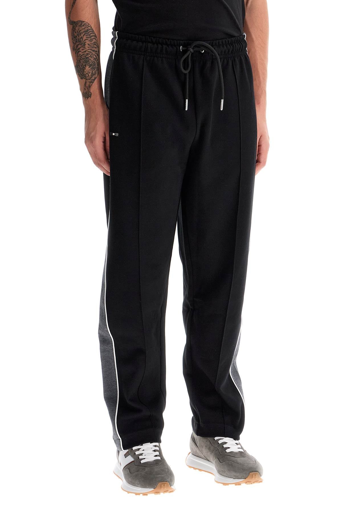 EDEN PARK Men's Cotton Jogger Pants with Side Stripes image 1