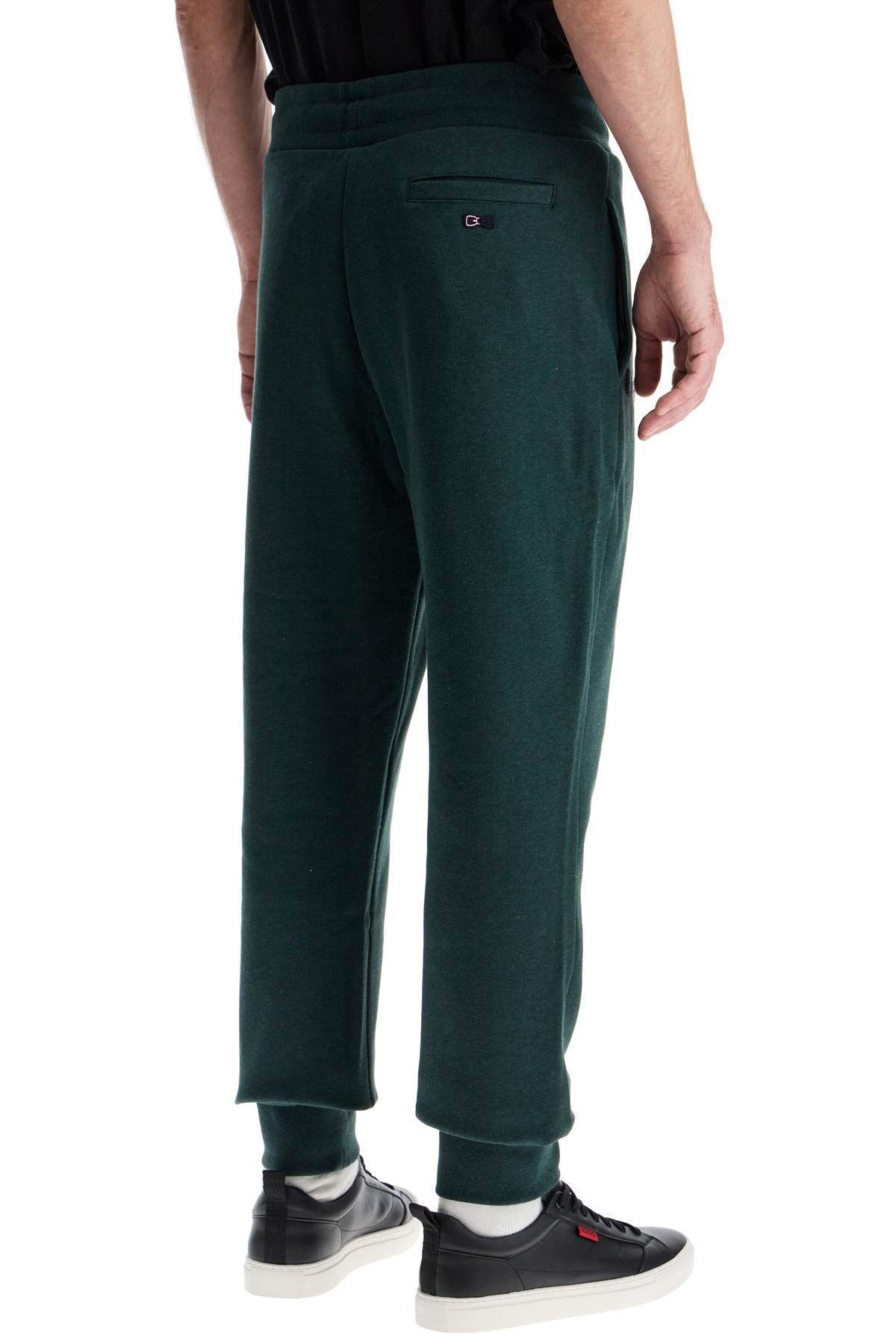 EDEN PARK dark green high-waisted regular fit jogging pants image 2