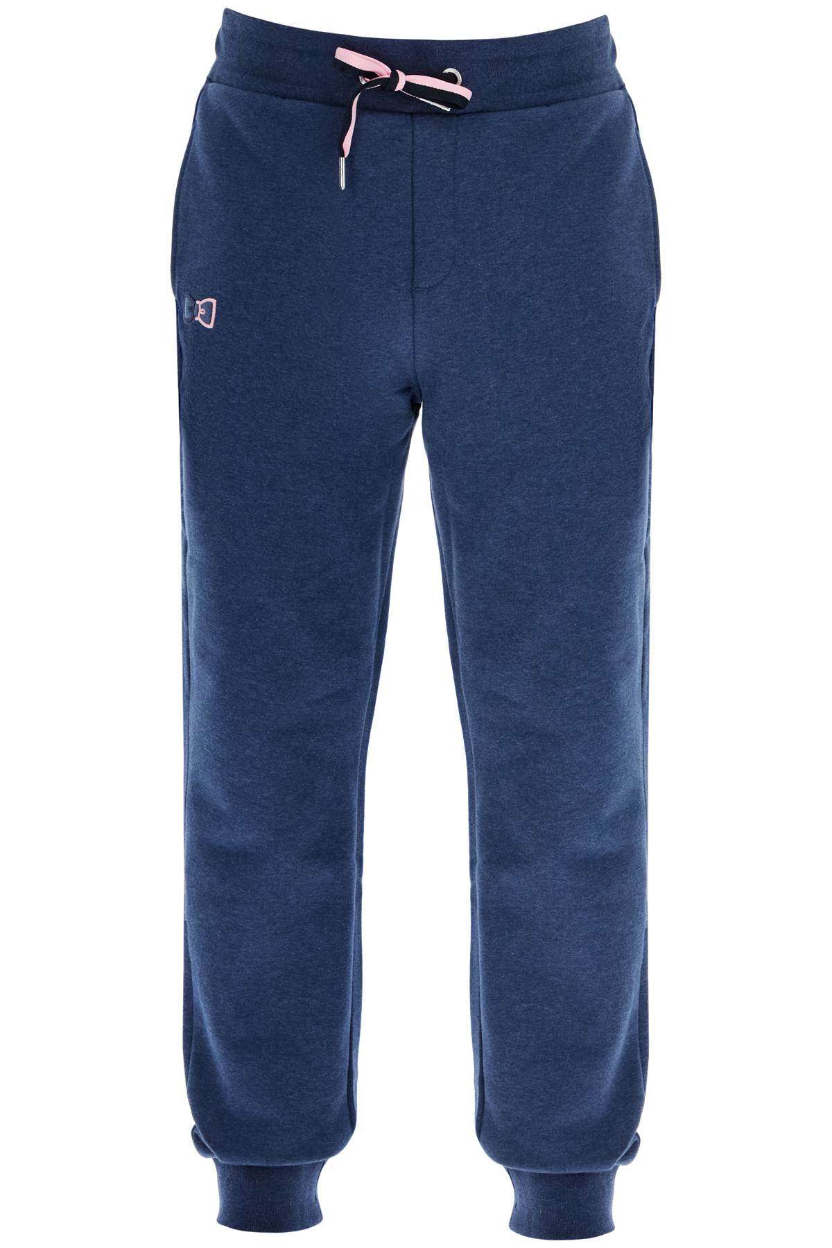 EDEN PARK slim fit dark blue cotton jogging pants image 0