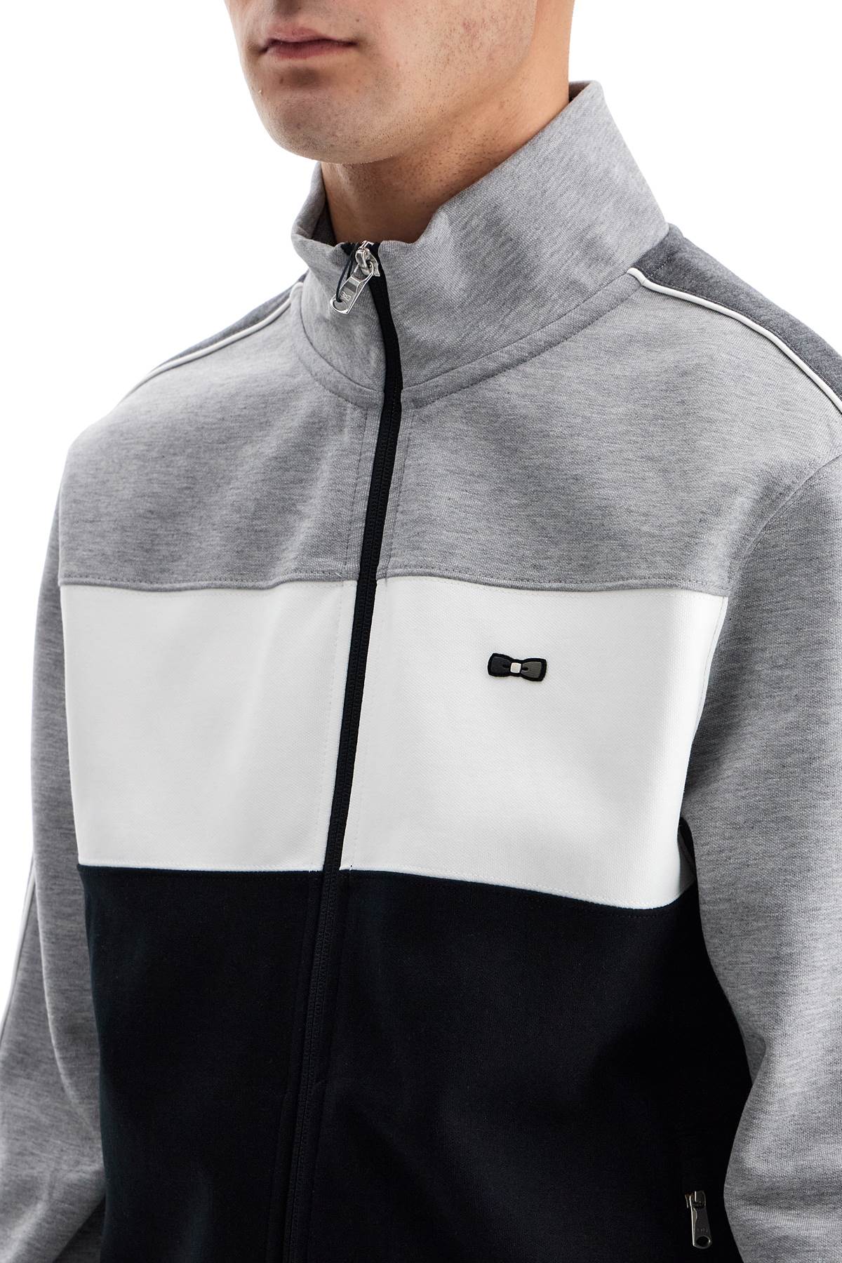 EDEN PARK lightweight zip-up sweatshirt with image 3