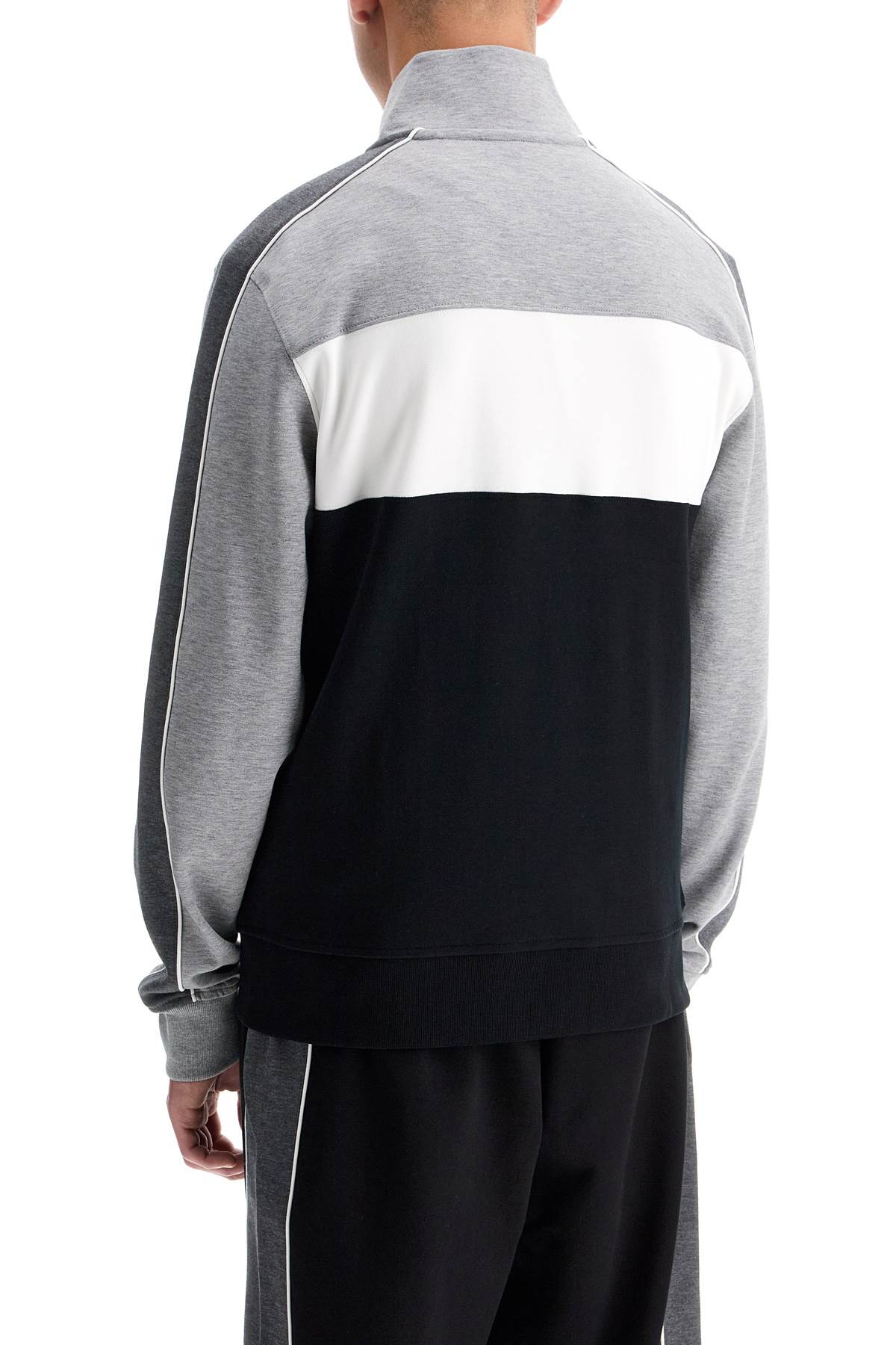 EDEN PARK lightweight zip-up sweatshirt with image 2