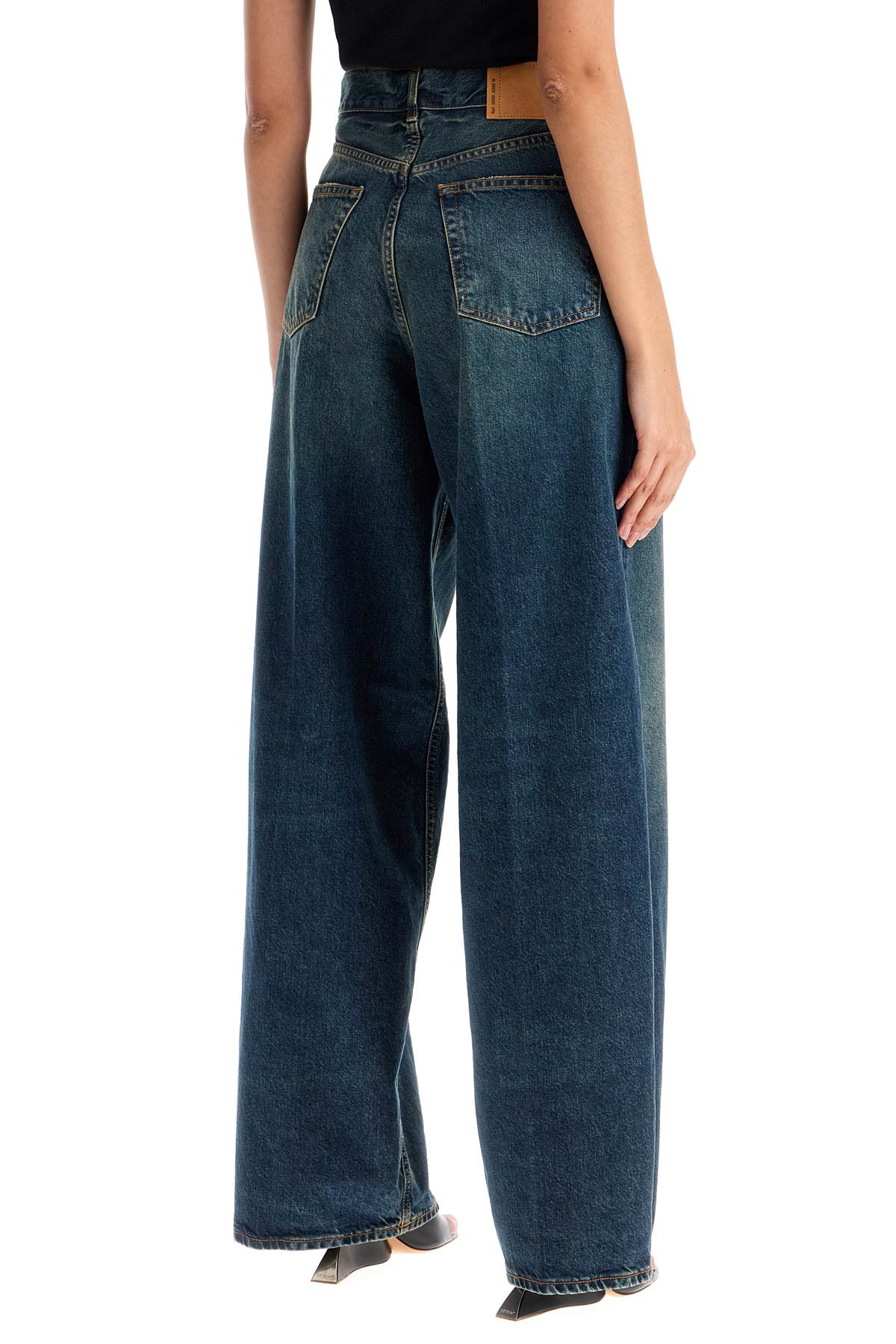 Haikure wide leg bethany jeans for a image 2