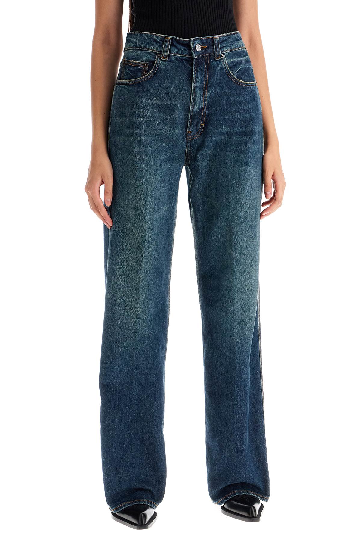 Haikure "winona straight leg jeans for image 1